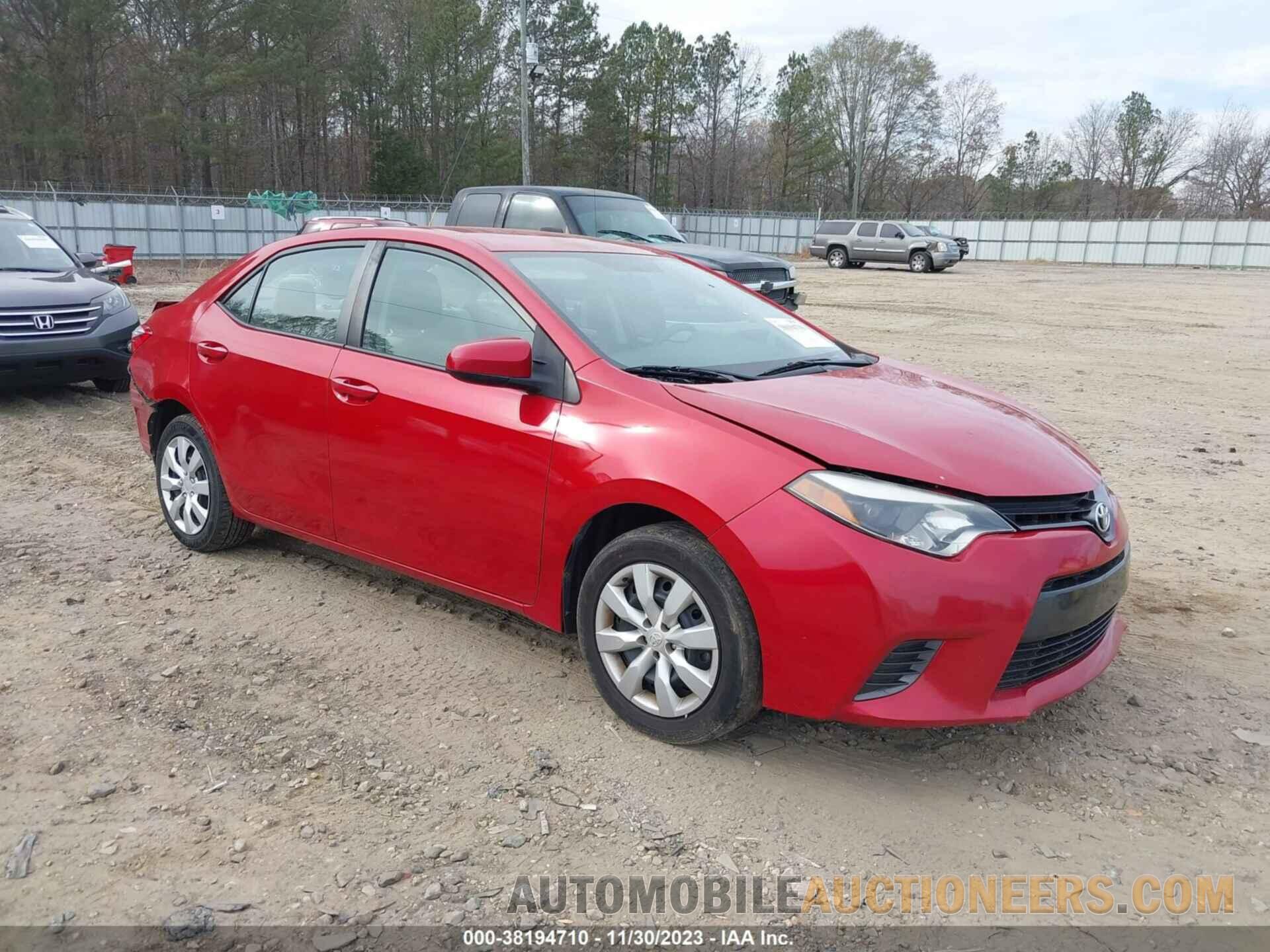 5YFBURHE9GP378027 TOYOTA COROLLA 2016