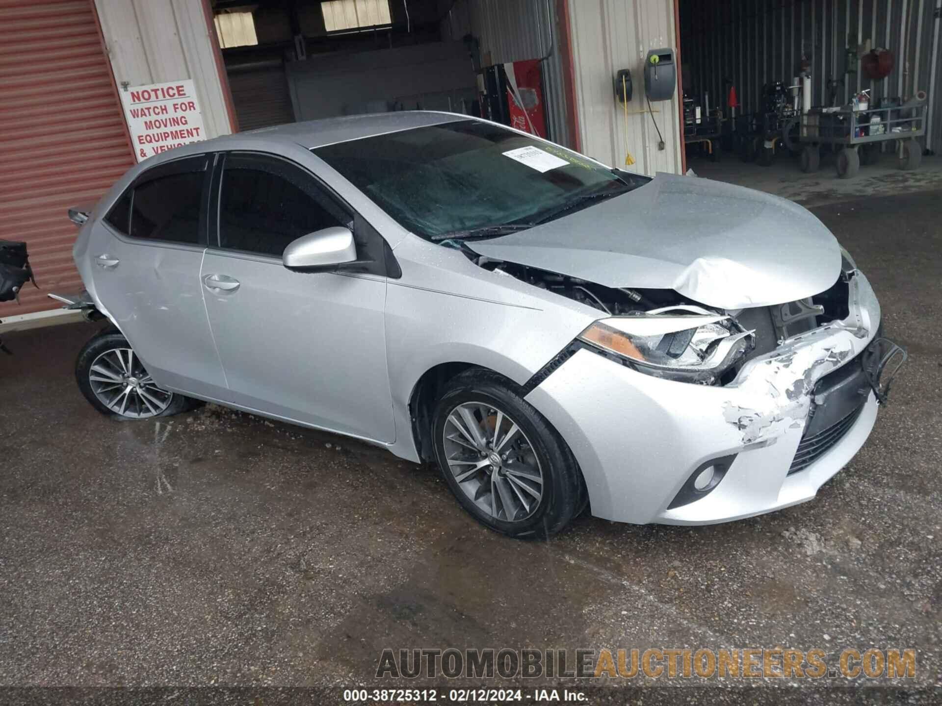 5YFBURHE9GP382255 TOYOTA COROLLA 2016