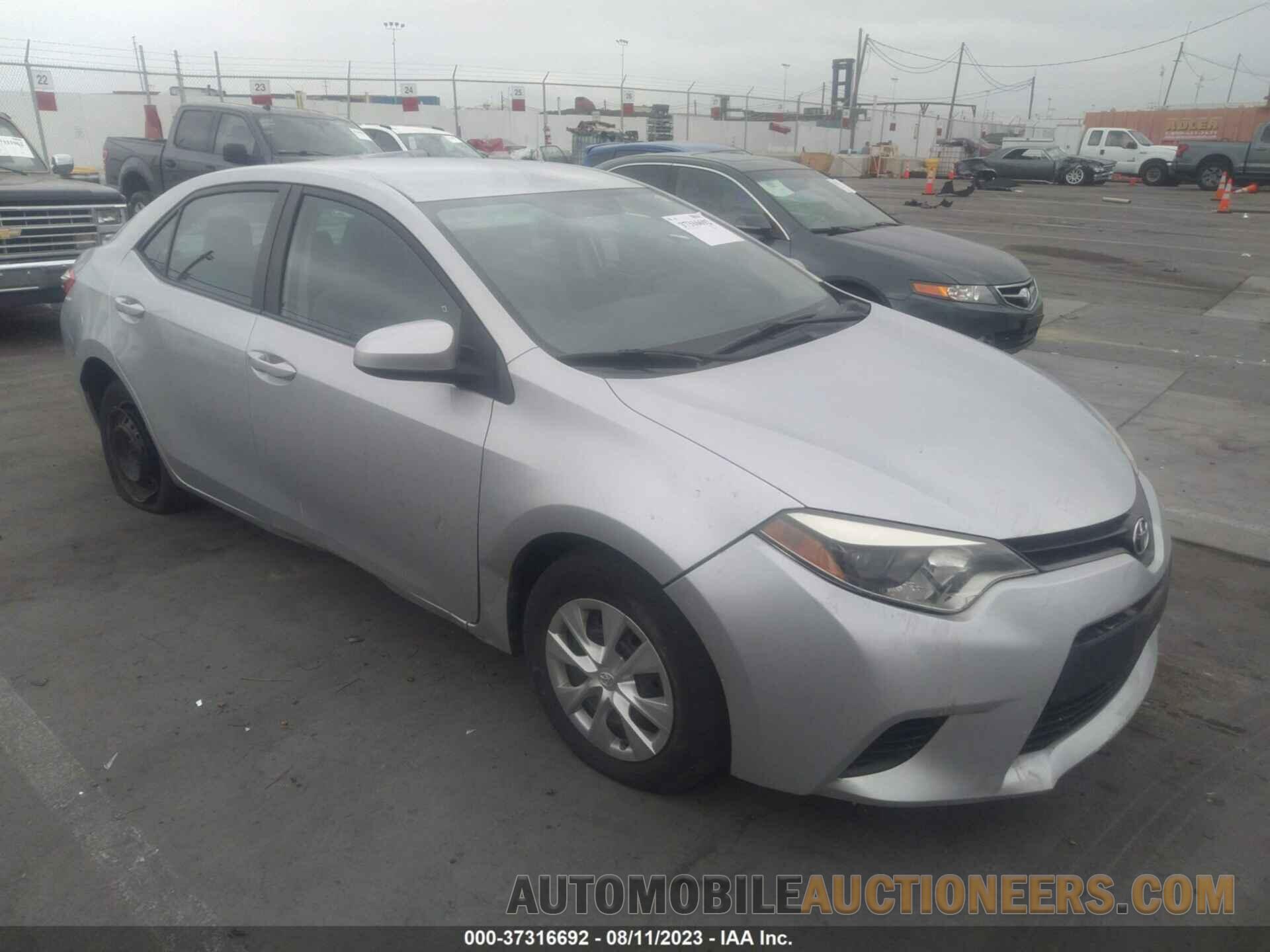 5YFBURHE9GP390498 TOYOTA COROLLA 2016