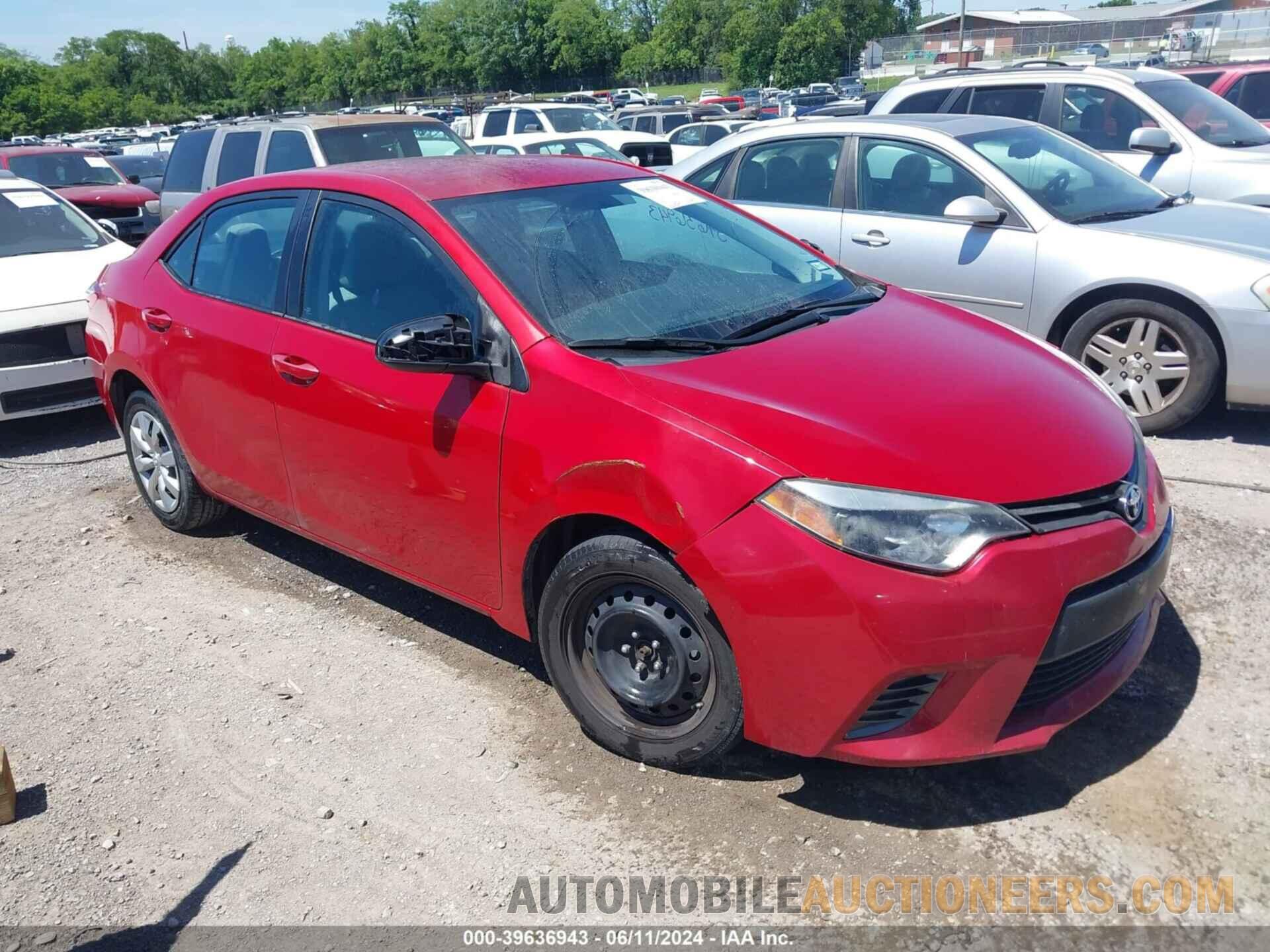 5YFBURHE9GP399346 TOYOTA COROLLA 2016