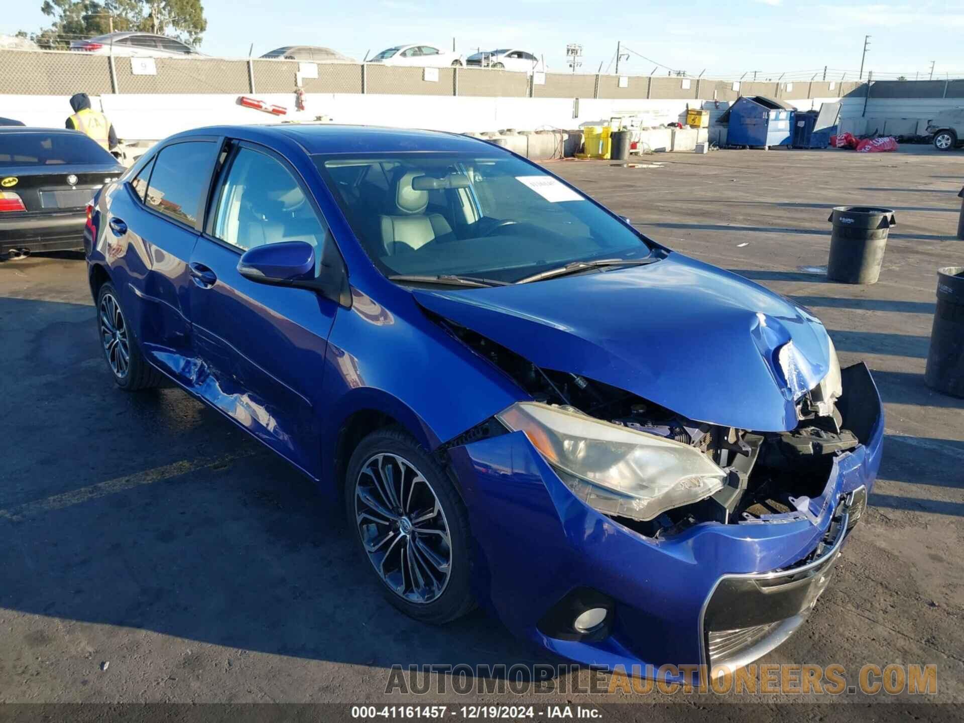 5YFBURHE9GP404321 TOYOTA COROLLA 2016