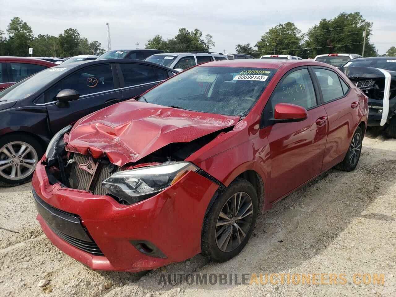 5YFBURHE9GP406019 TOYOTA COROLLA 2016