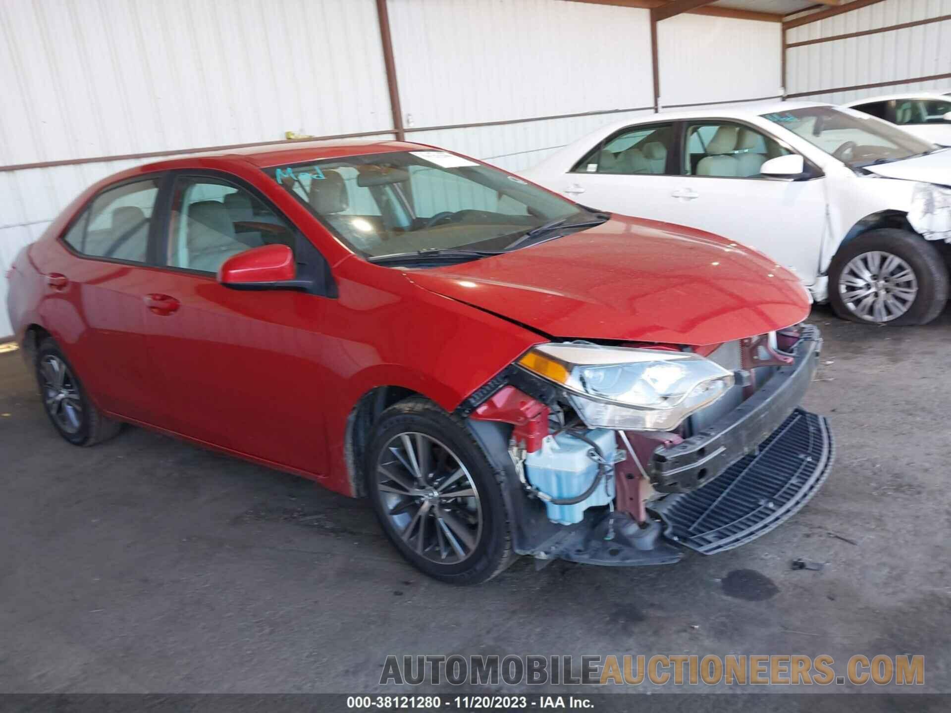 5YFBURHE9GP406537 TOYOTA COROLLA 2016