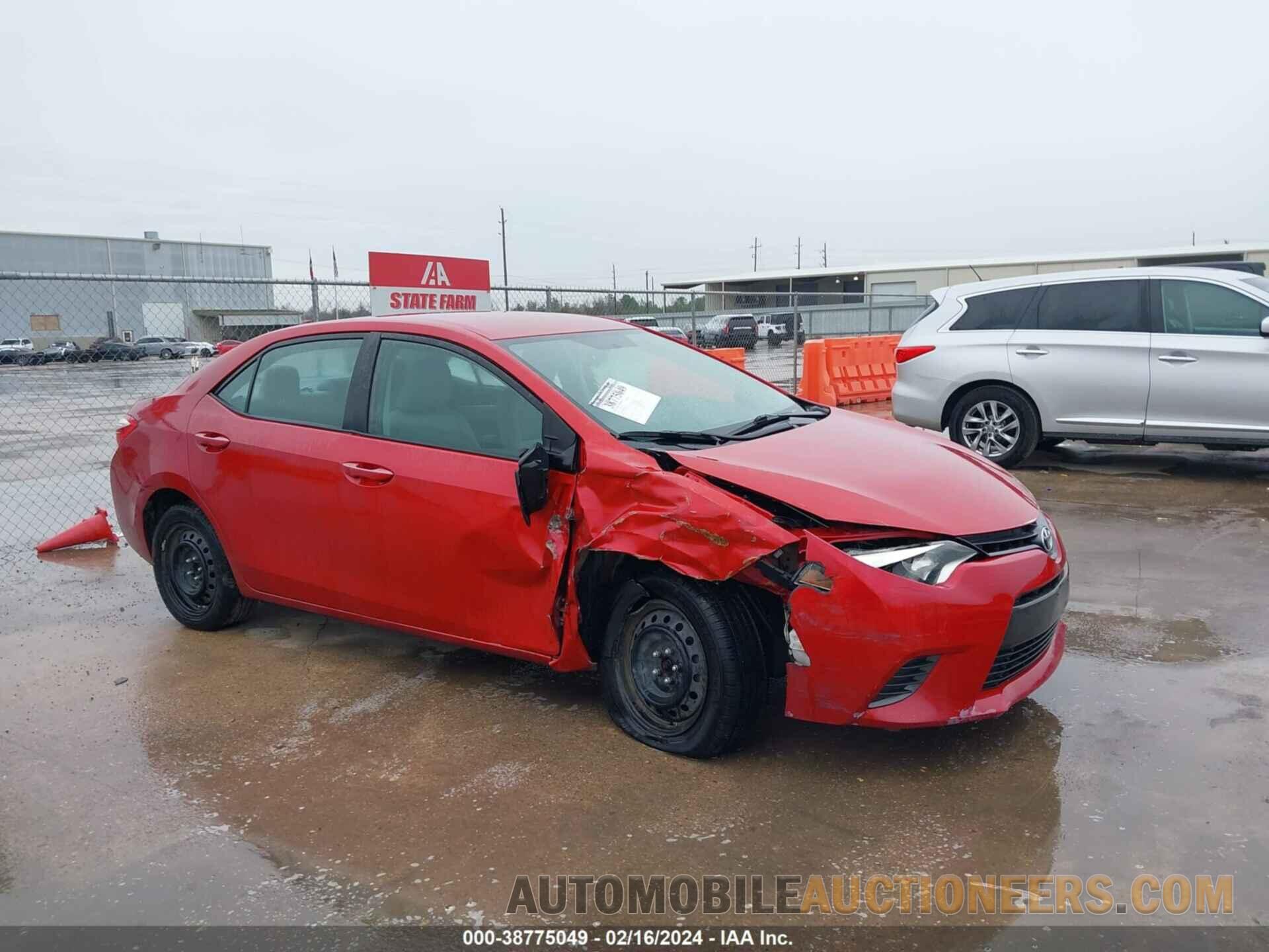 5YFBURHE9GP414721 TOYOTA COROLLA 2016