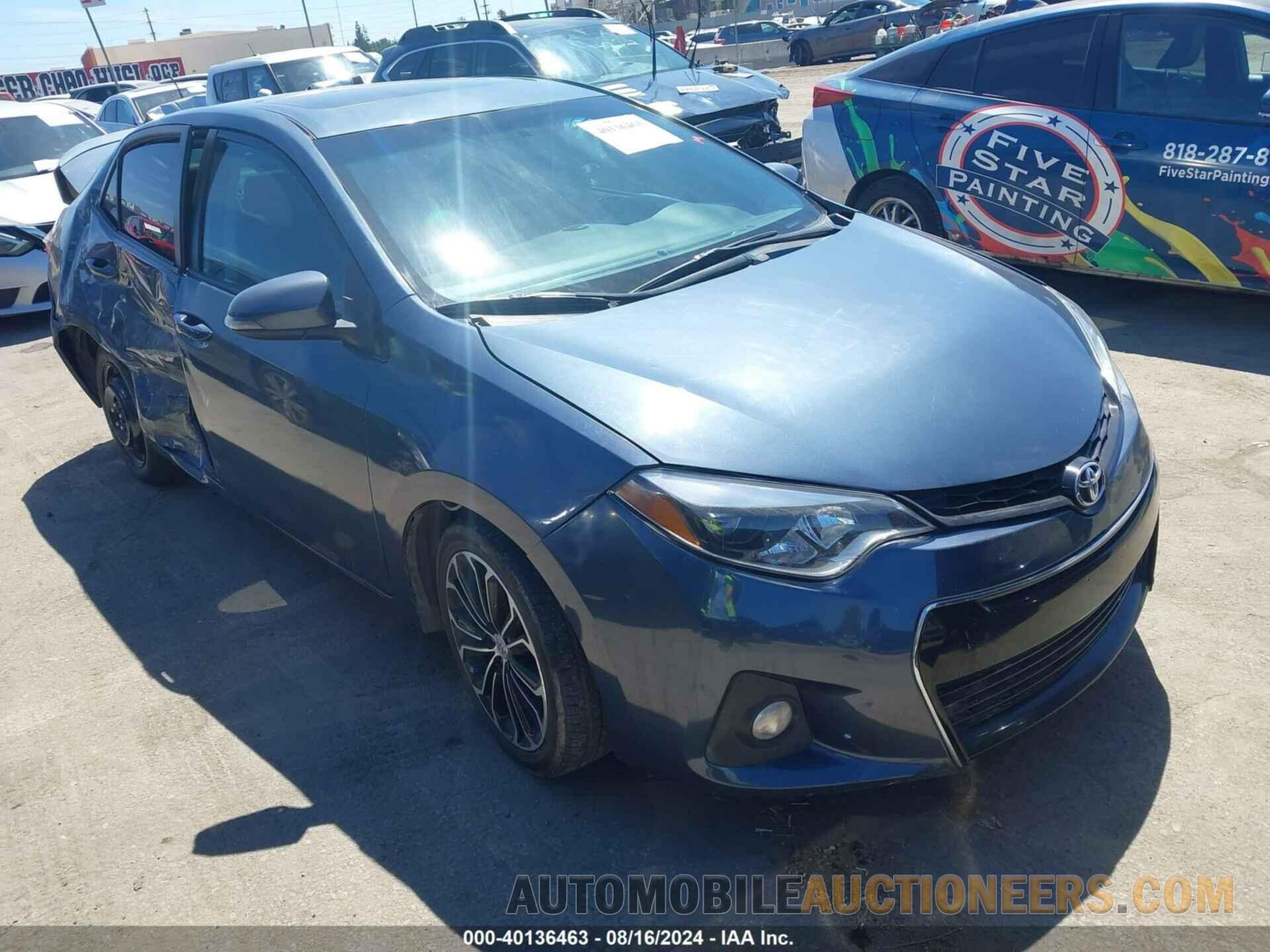 5YFBURHE9GP416016 TOYOTA COROLLA 2016