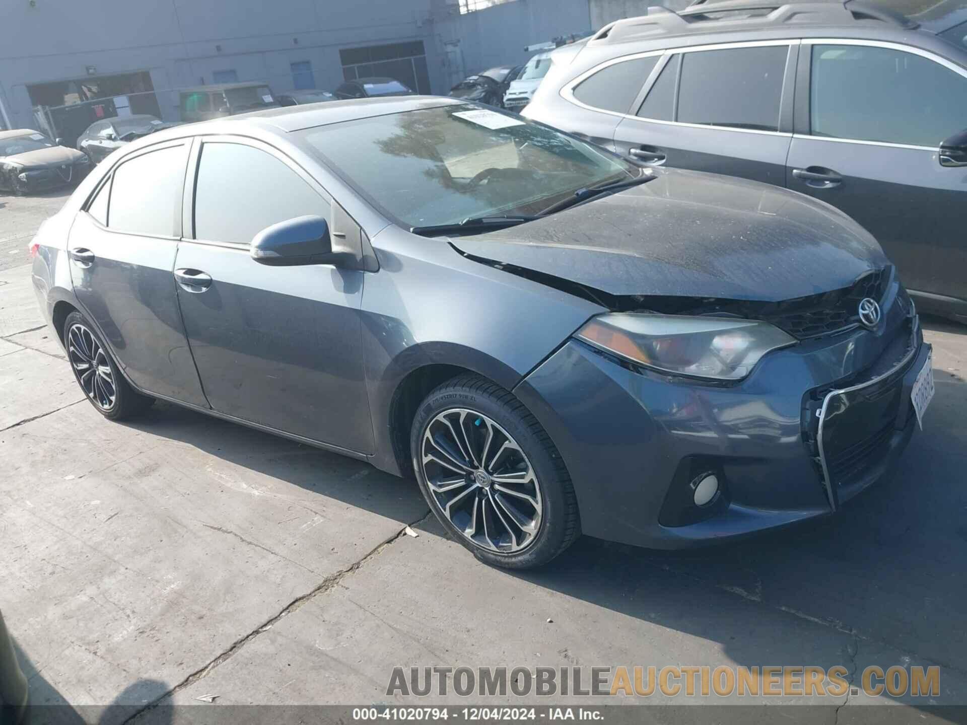 5YFBURHE9GP416422 TOYOTA COROLLA 2016