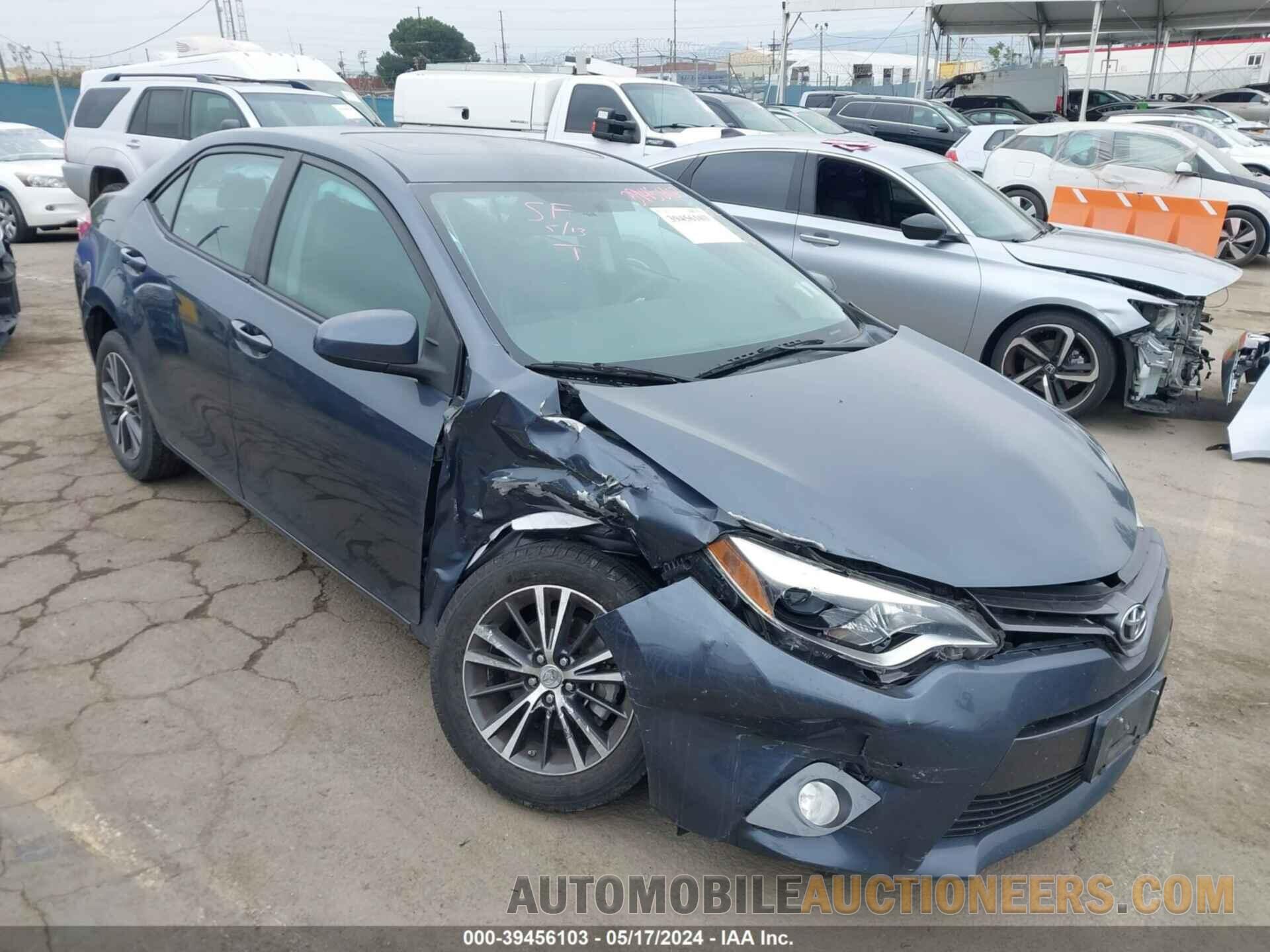 5YFBURHE9GP416582 TOYOTA COROLLA 2016