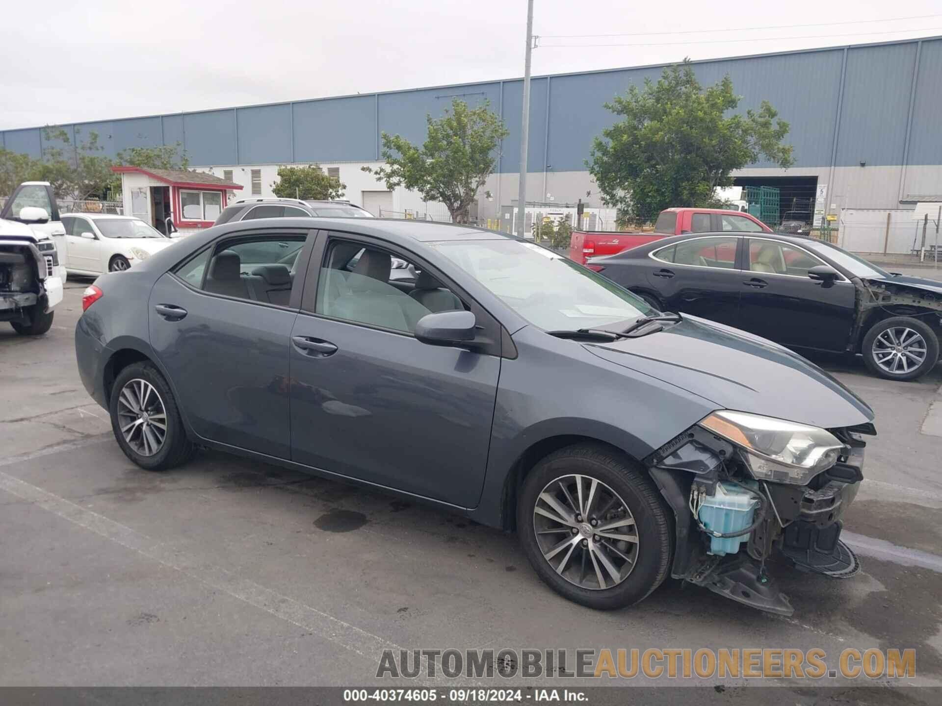 5YFBURHE9GP425802 TOYOTA COROLLA 2016