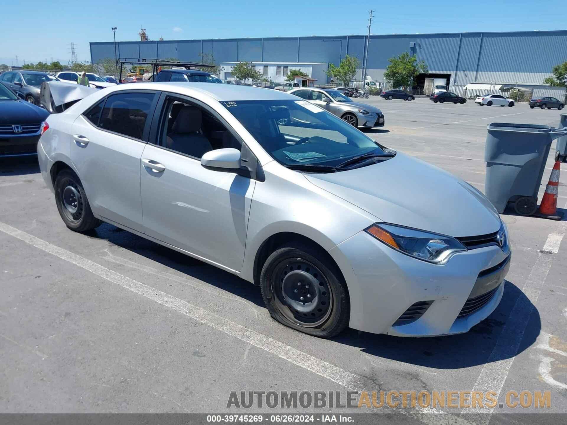 5YFBURHE9GP425850 TOYOTA COROLLA 2016