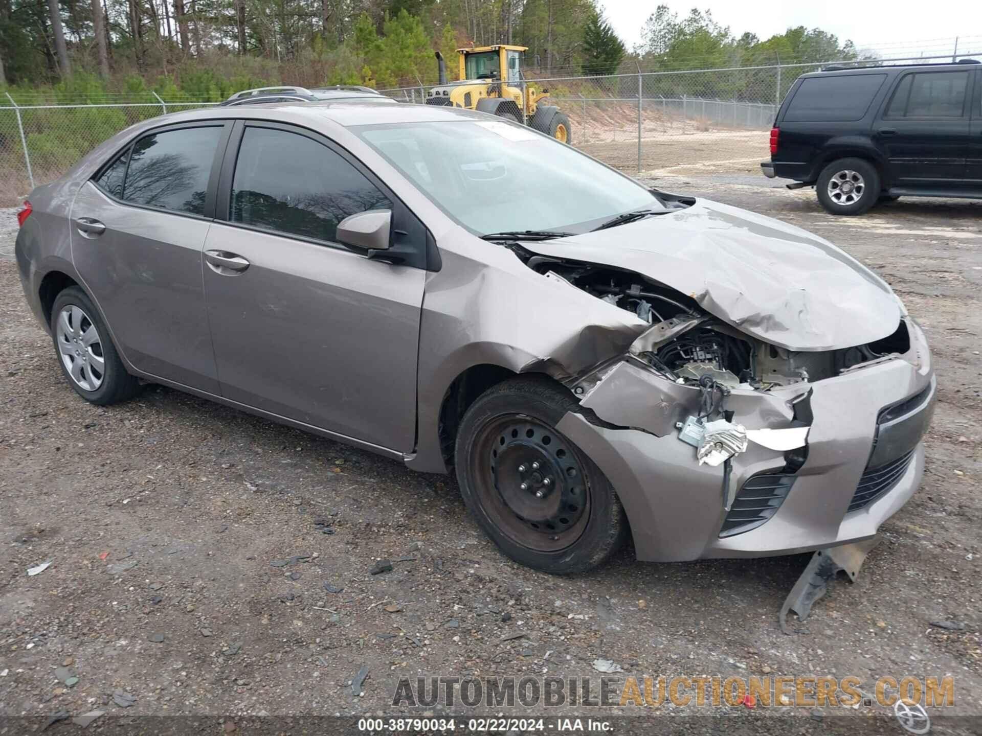 5YFBURHE9GP429431 TOYOTA COROLLA 2016