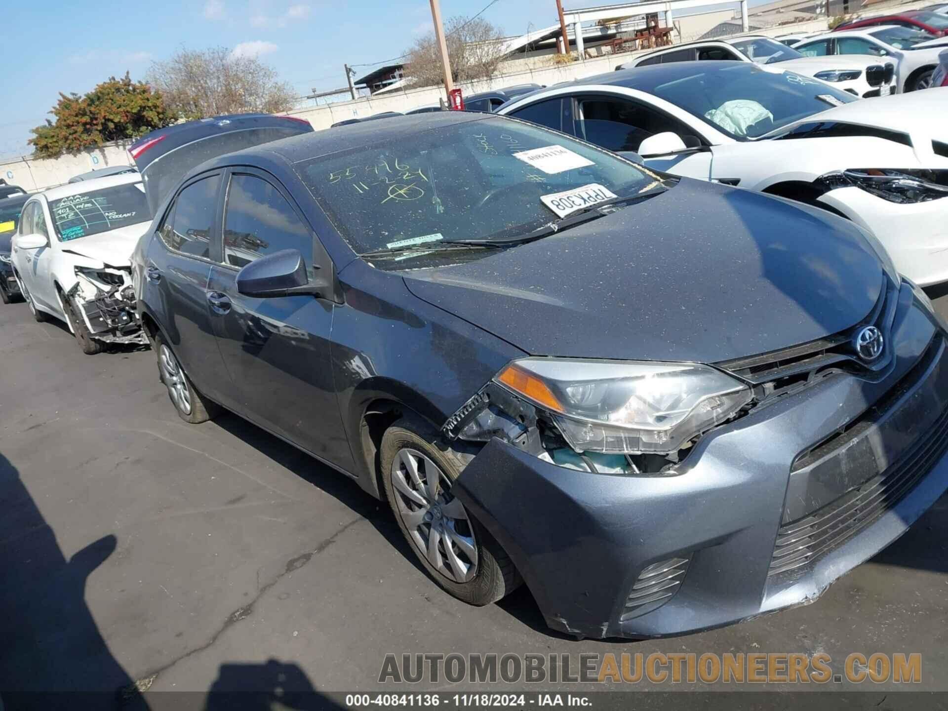 5YFBURHE9GP433589 TOYOTA COROLLA 2016