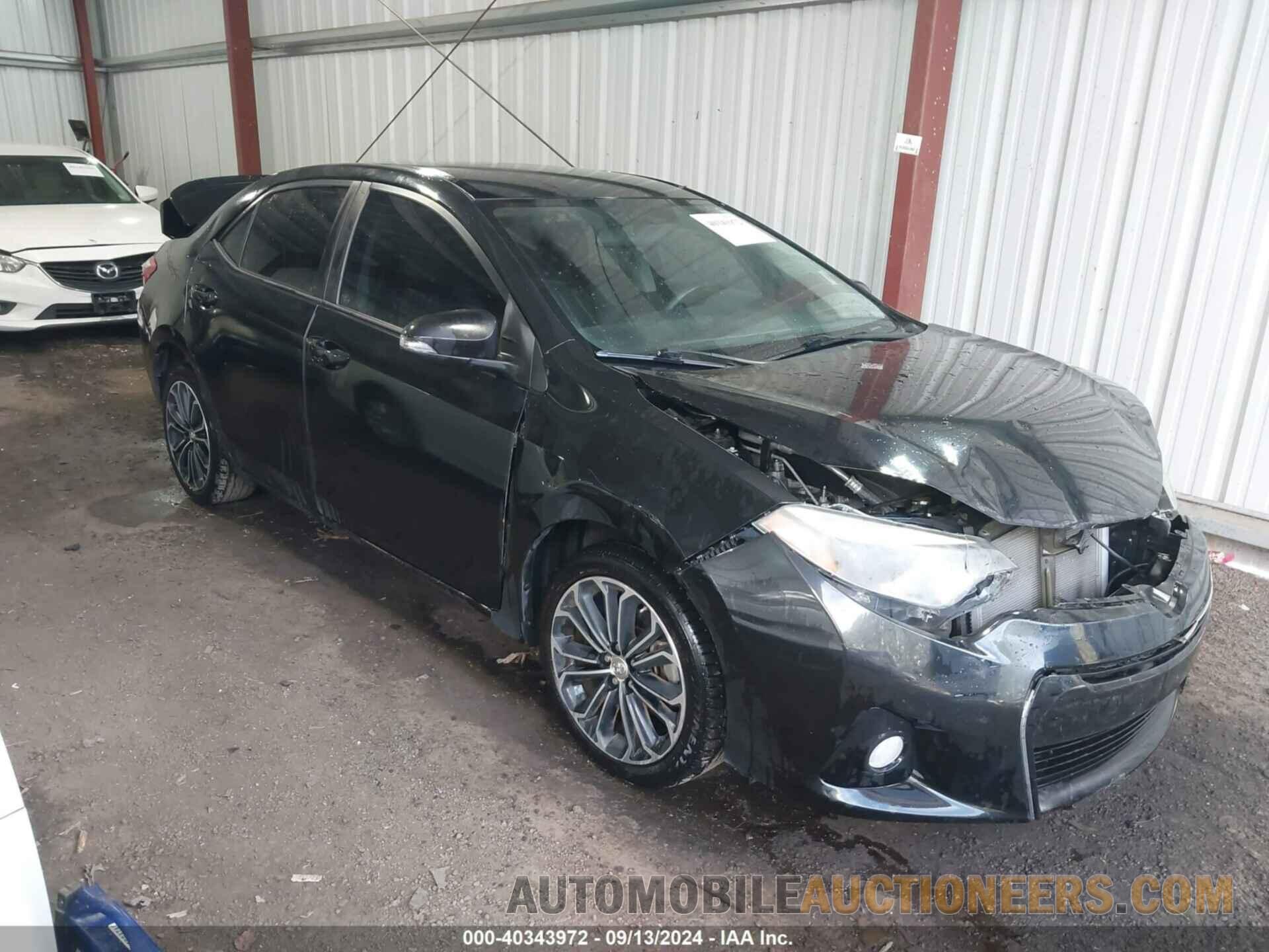 5YFBURHE9GP436637 TOYOTA COROLLA 2016