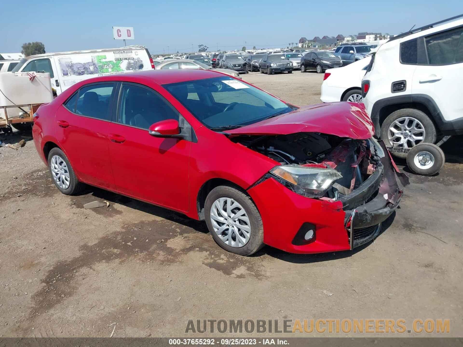 5YFBURHE9GP437450 TOYOTA COROLLA 2016