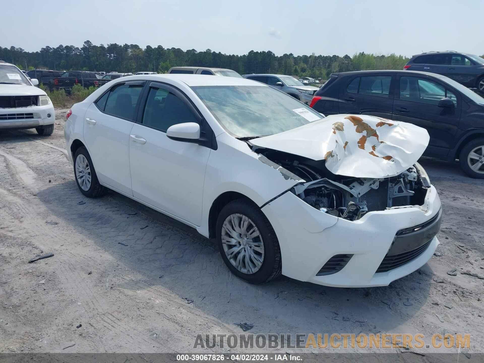 5YFBURHE9GP467533 TOYOTA COROLLA 2016