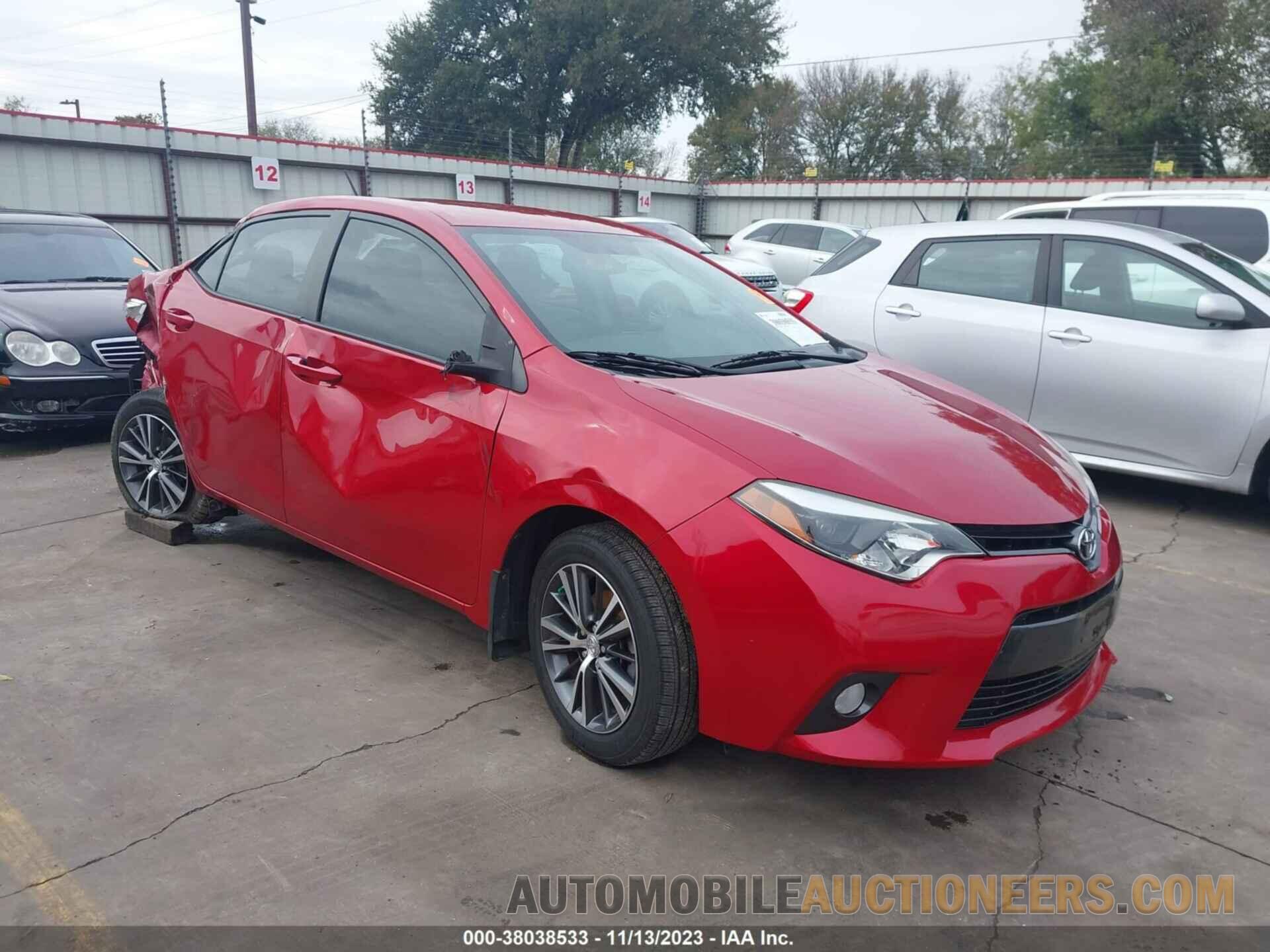 5YFBURHE9GP467872 TOYOTA COROLLA 2016