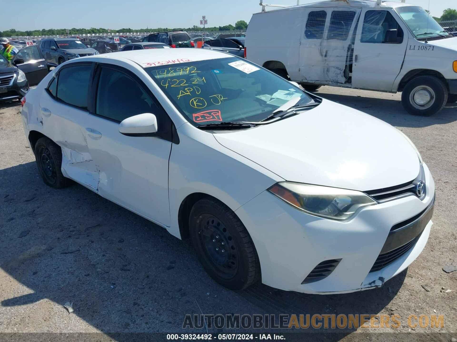 5YFBURHE9GP468178 TOYOTA COROLLA 2016