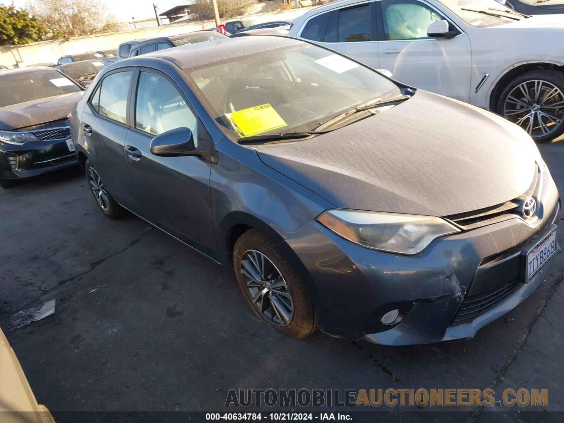 5YFBURHE9GP498281 TOYOTA COROLLA 2016