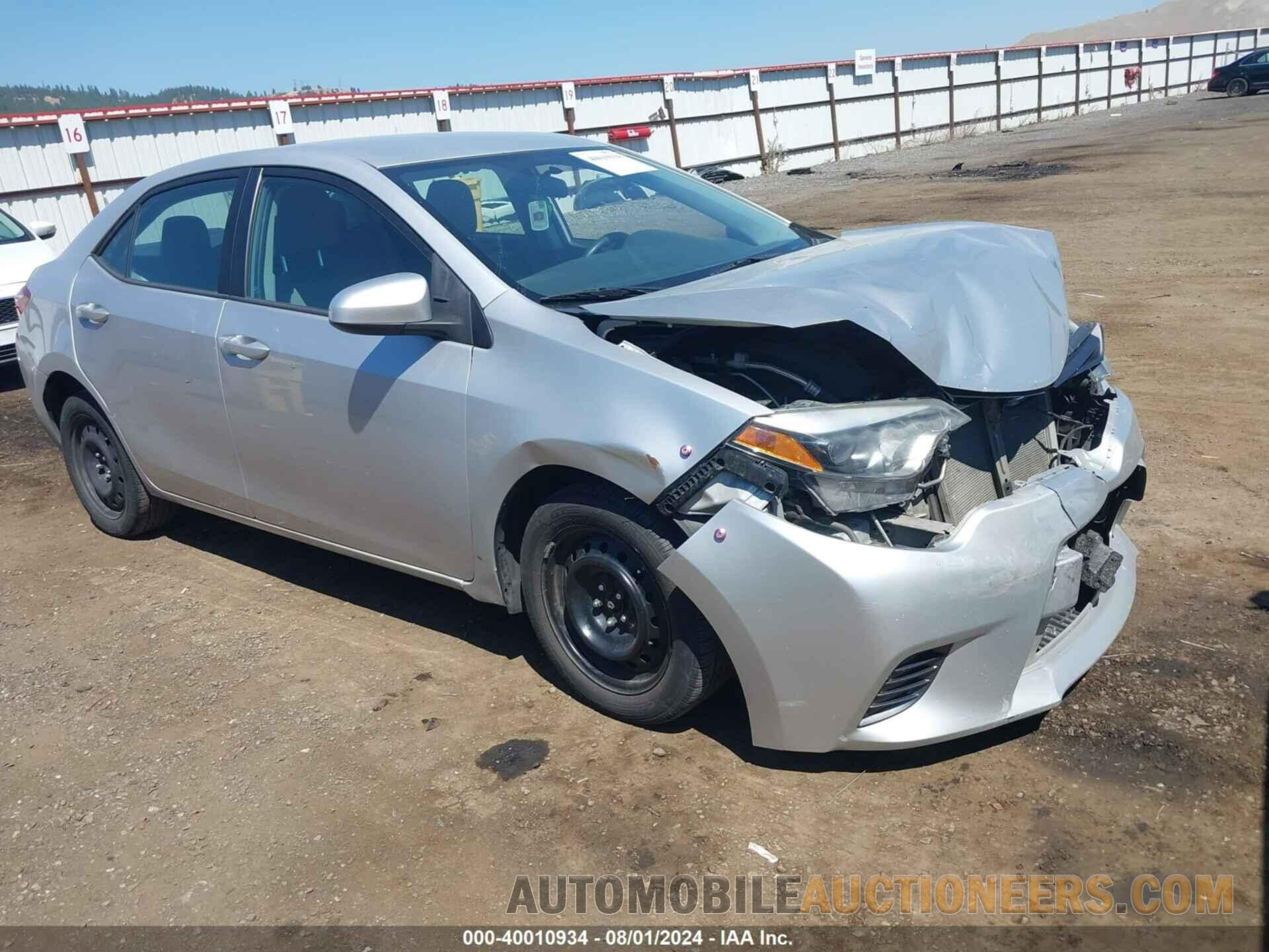 5YFBURHE9GP507111 TOYOTA COROLLA 2016