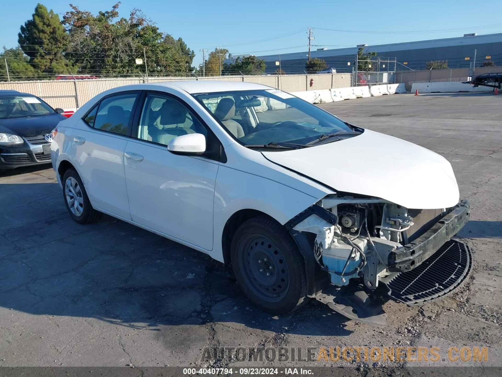 5YFBURHE9GP507609 TOYOTA COROLLA 2016