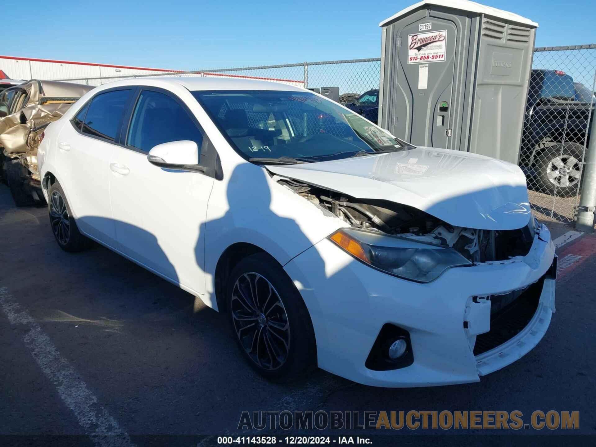 5YFBURHE9GP509084 TOYOTA COROLLA 2016