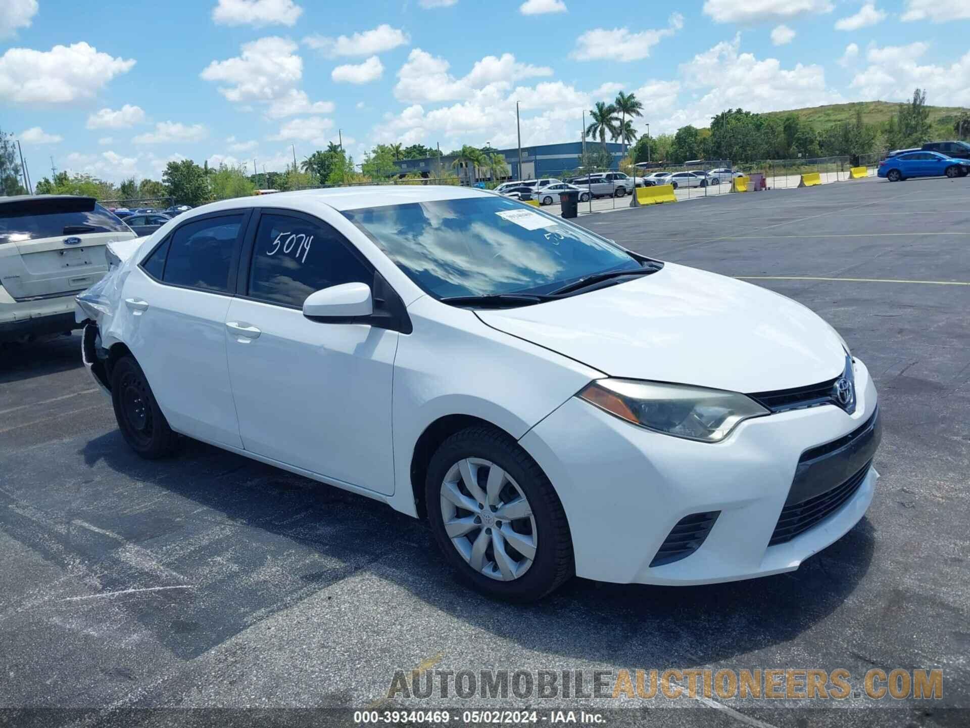 5YFBURHE9GP525074 TOYOTA COROLLA 2016