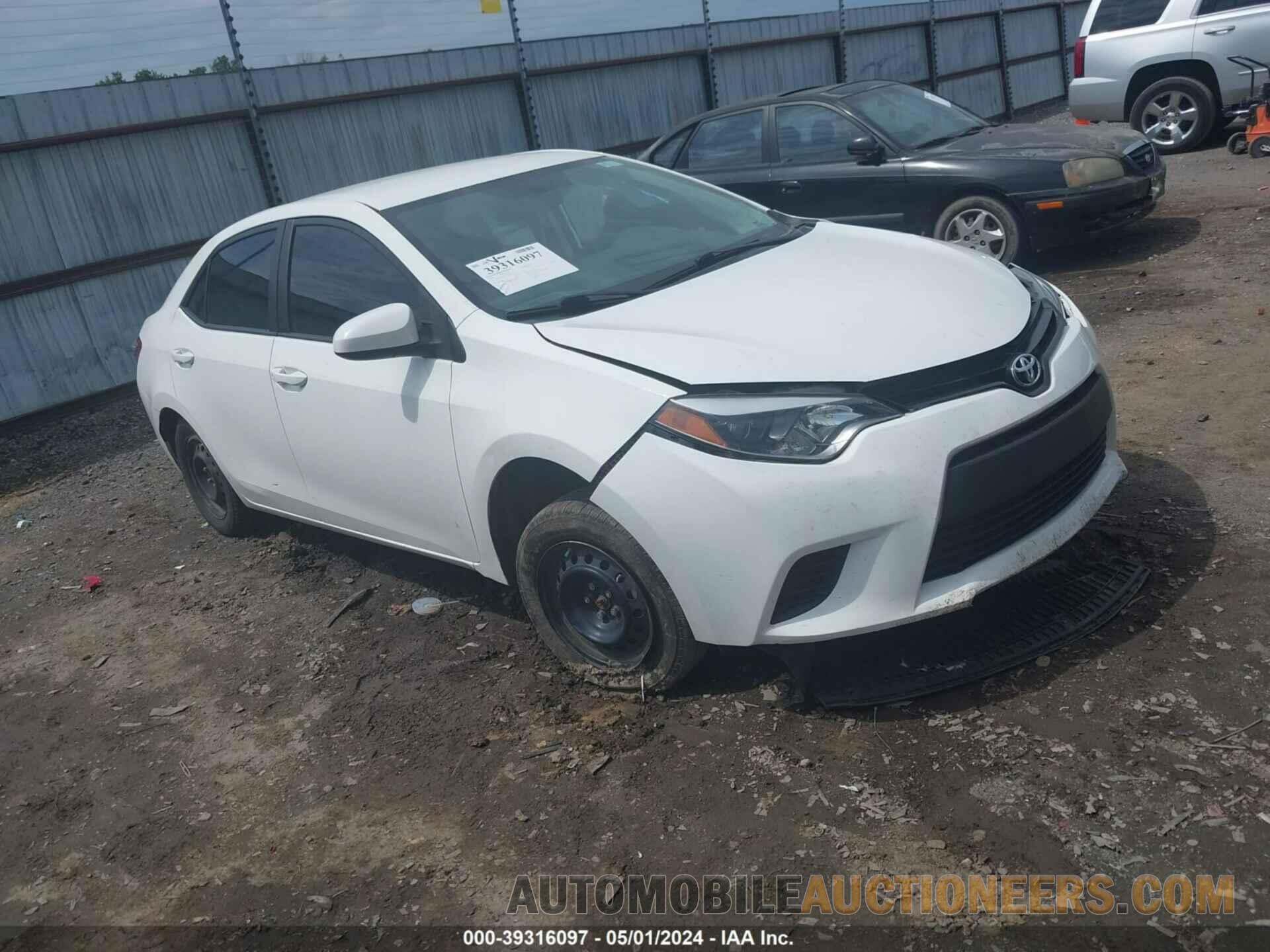 5YFBURHE9GP526807 TOYOTA COROLLA 2016