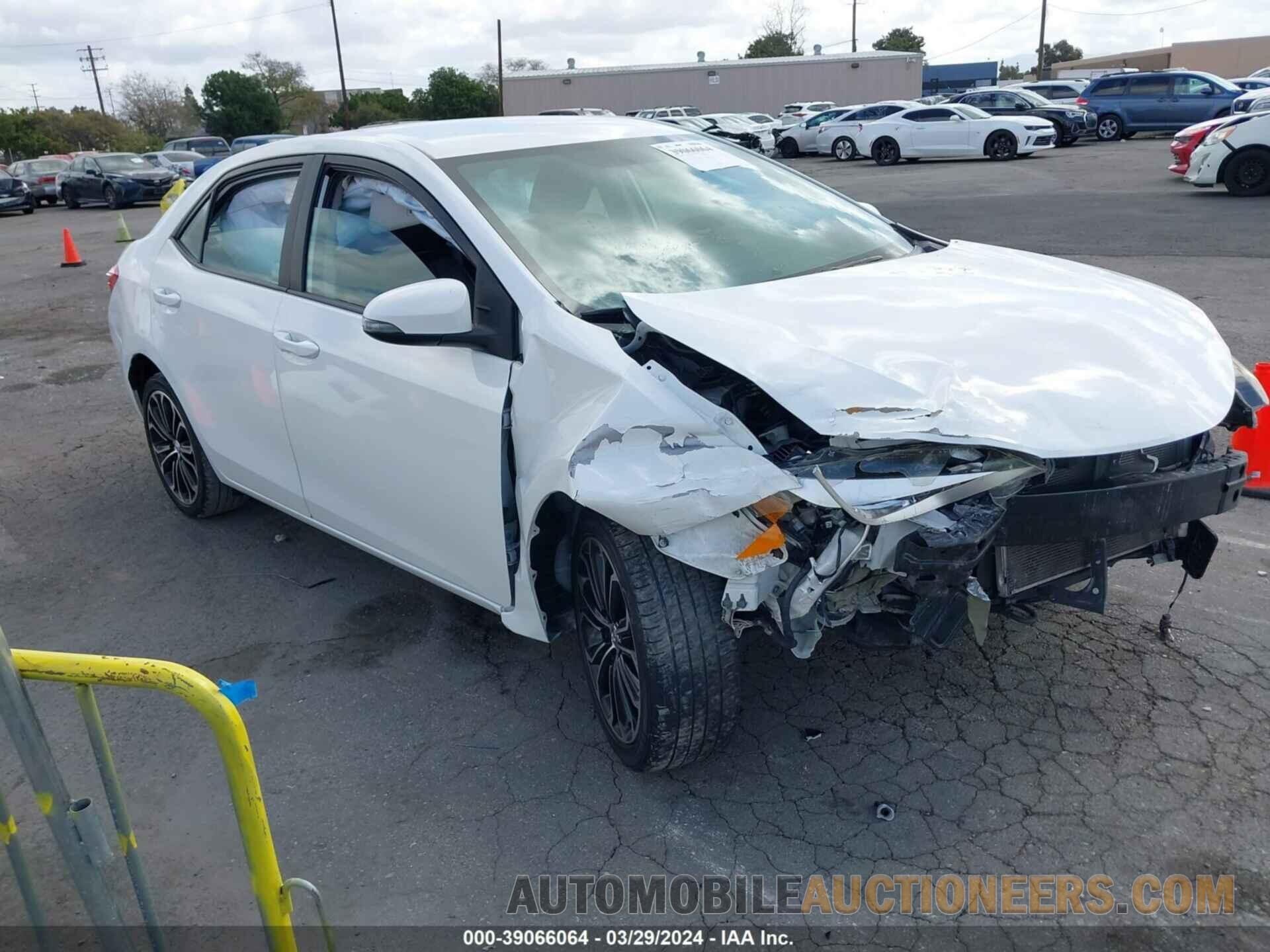 5YFBURHE9GP532638 TOYOTA COROLLA 2016