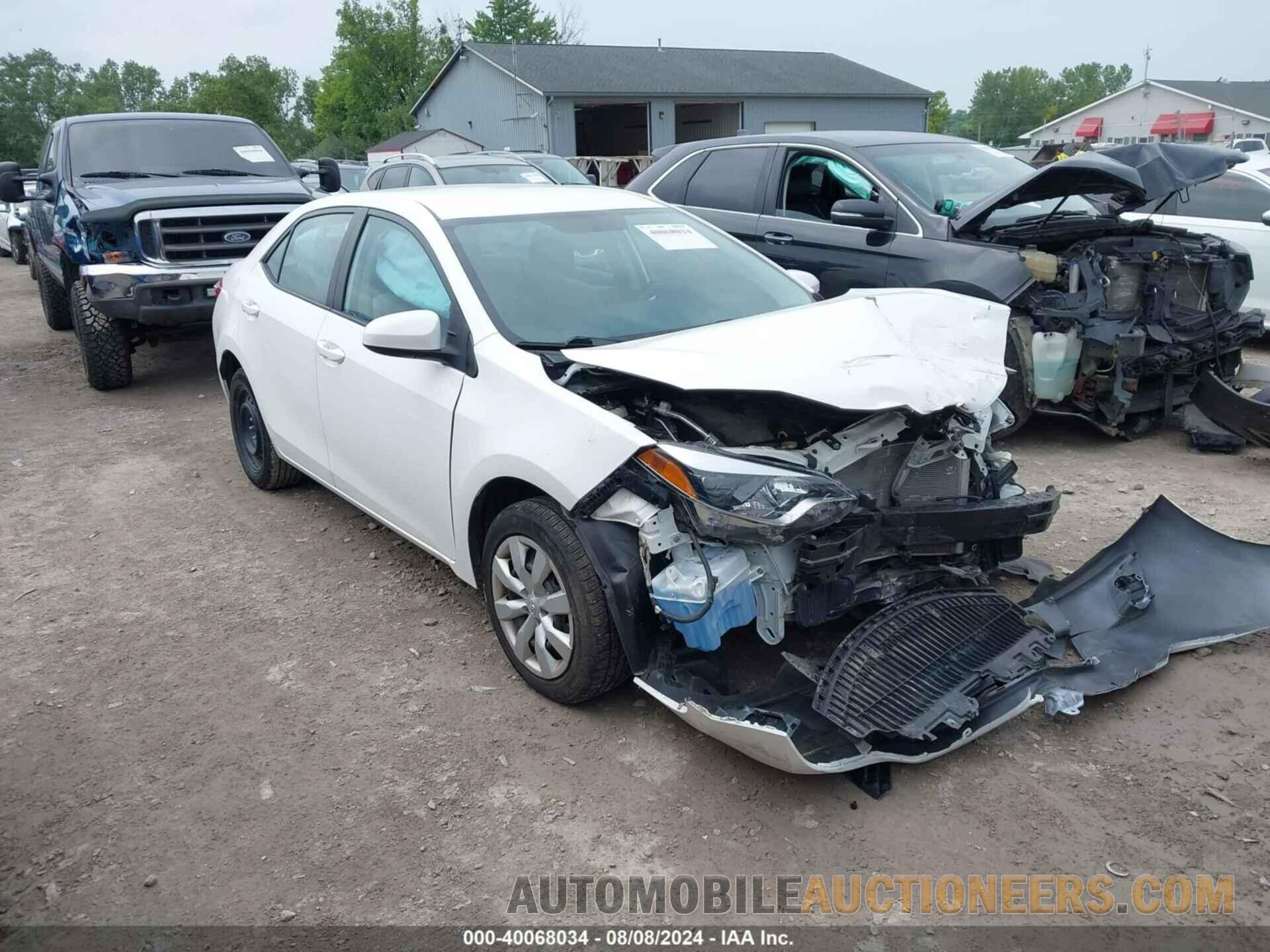 5YFBURHE9GP535619 TOYOTA COROLLA 2016