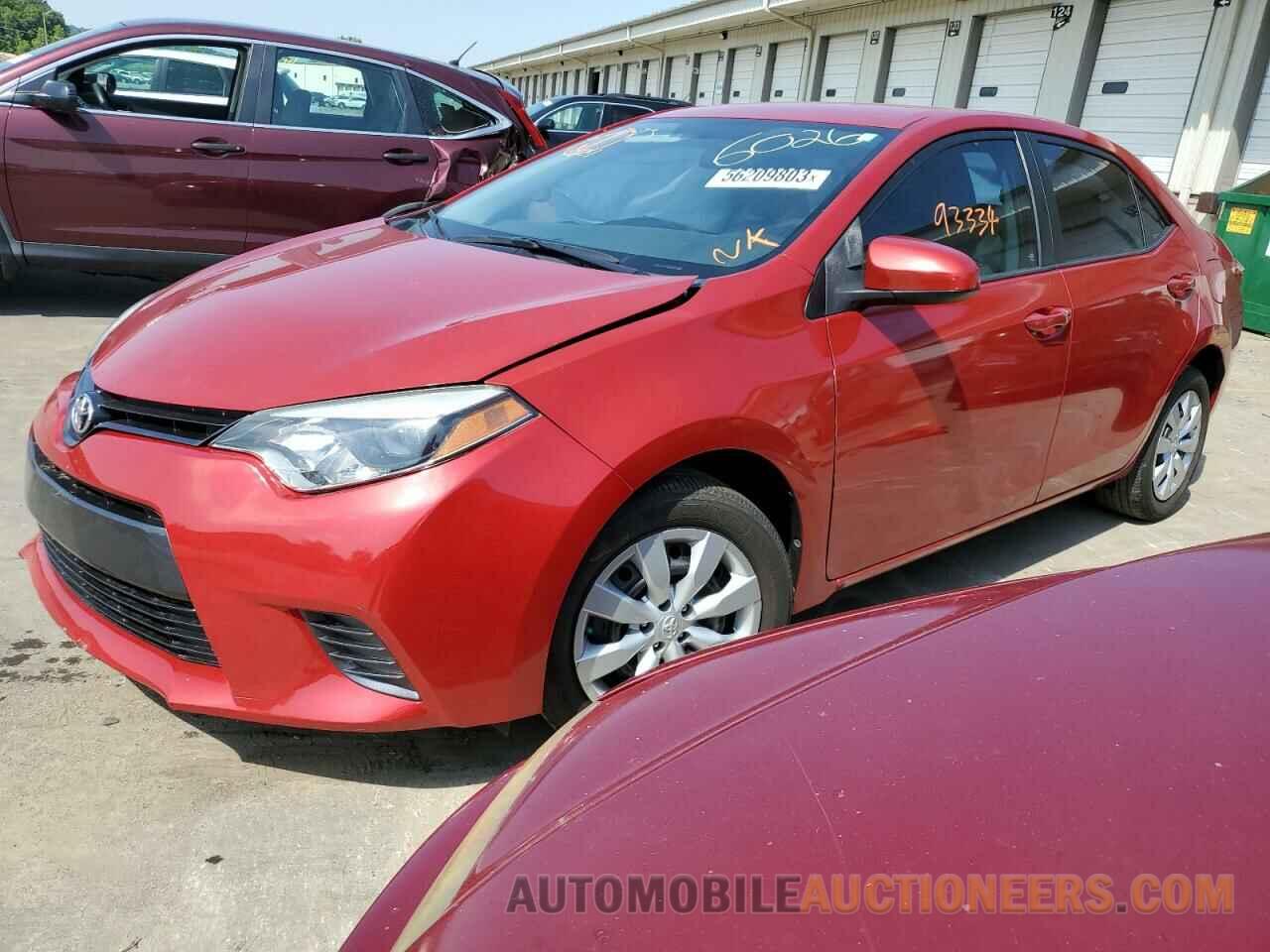 5YFBURHE9GP536026 TOYOTA COROLLA 2016