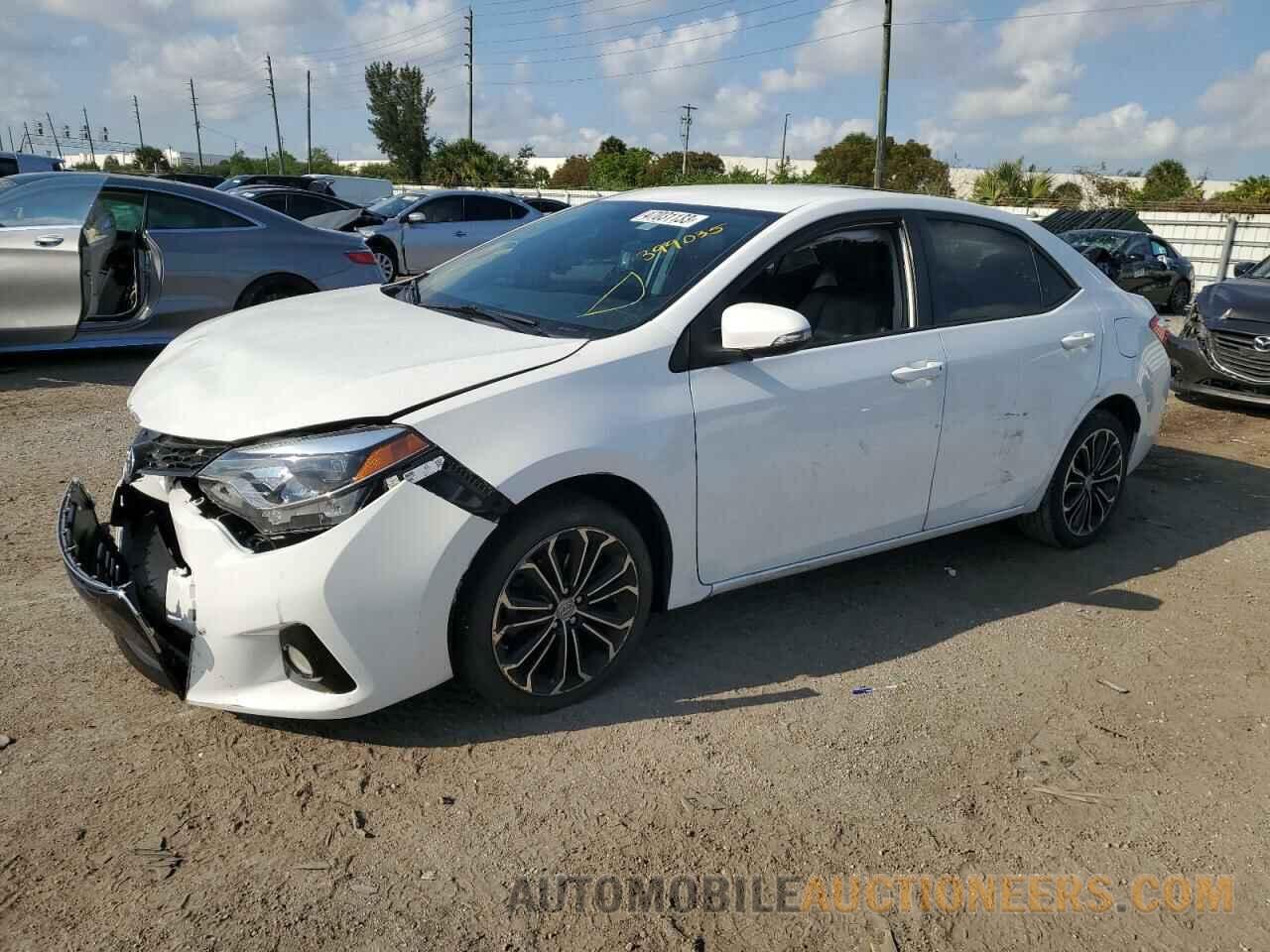 5YFBURHE9GP542229 TOYOTA COROLLA 2016