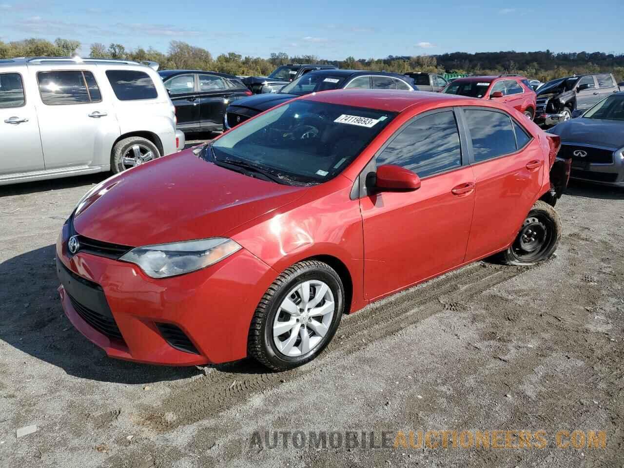 5YFBURHE9GP547107 TOYOTA COROLLA 2016