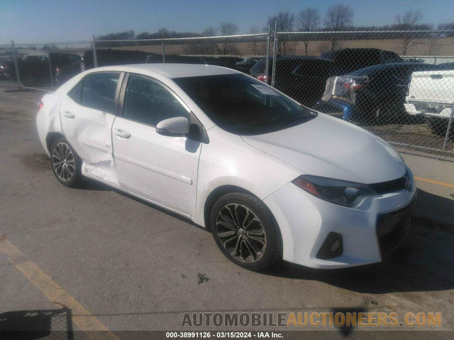 5YFBURHE9GP563582 TOYOTA COROLLA 2016