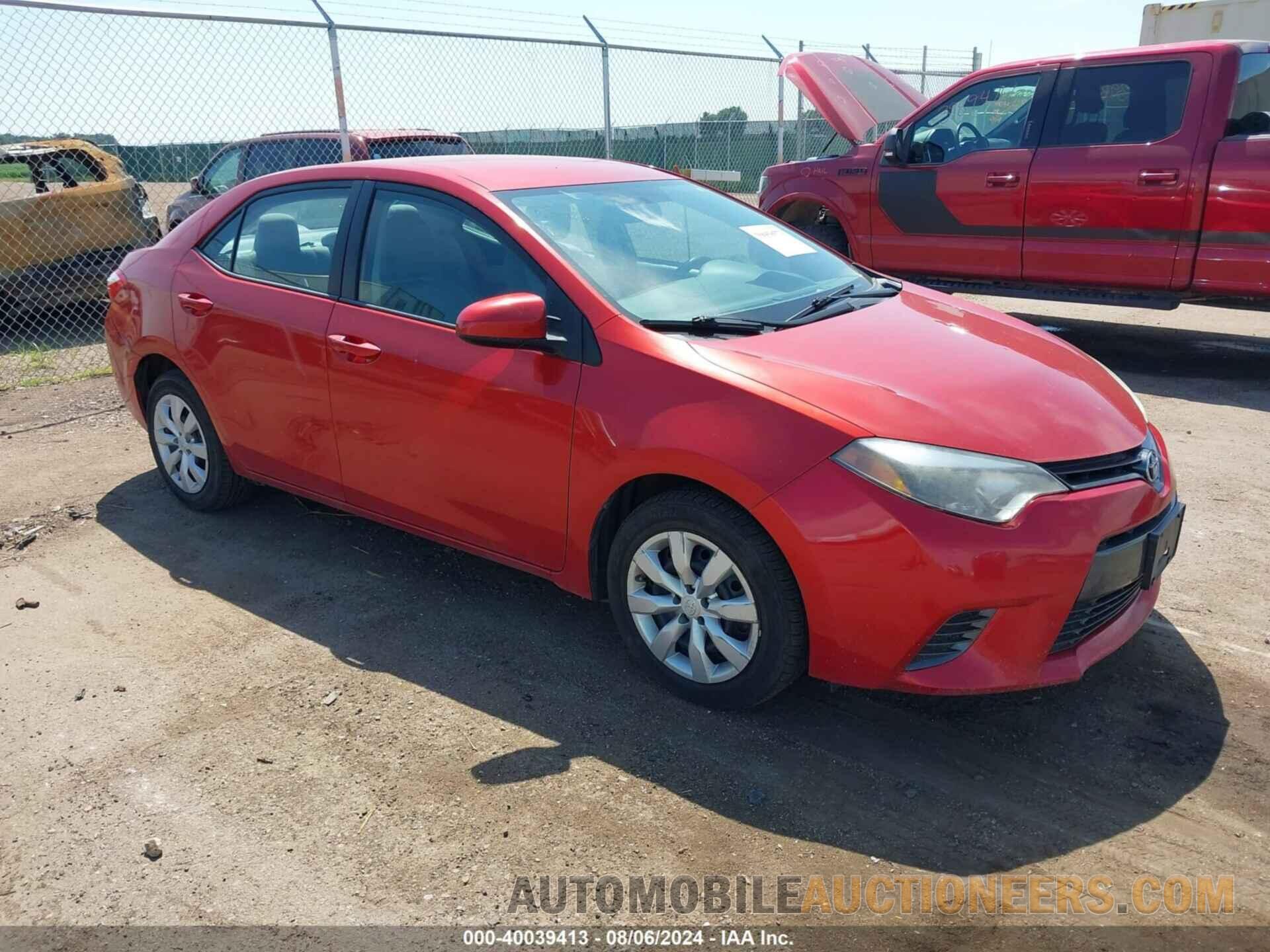 5YFBURHE9GP568183 TOYOTA COROLLA 2016