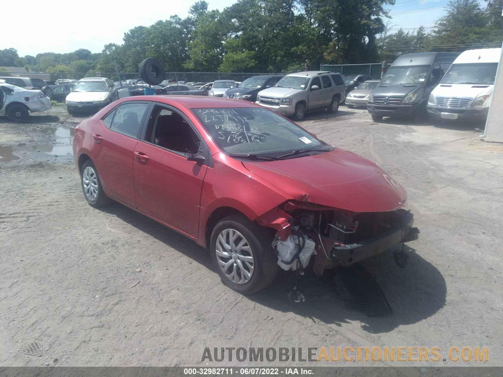 5YFBURHE9JP739327 TOYOTA COROLLA 2018