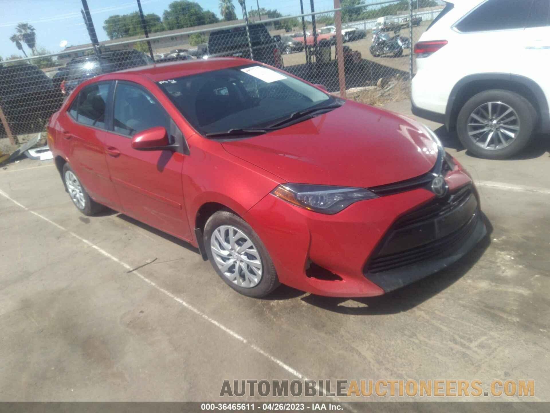 5YFBURHE9JP749744 TOYOTA COROLLA 2018