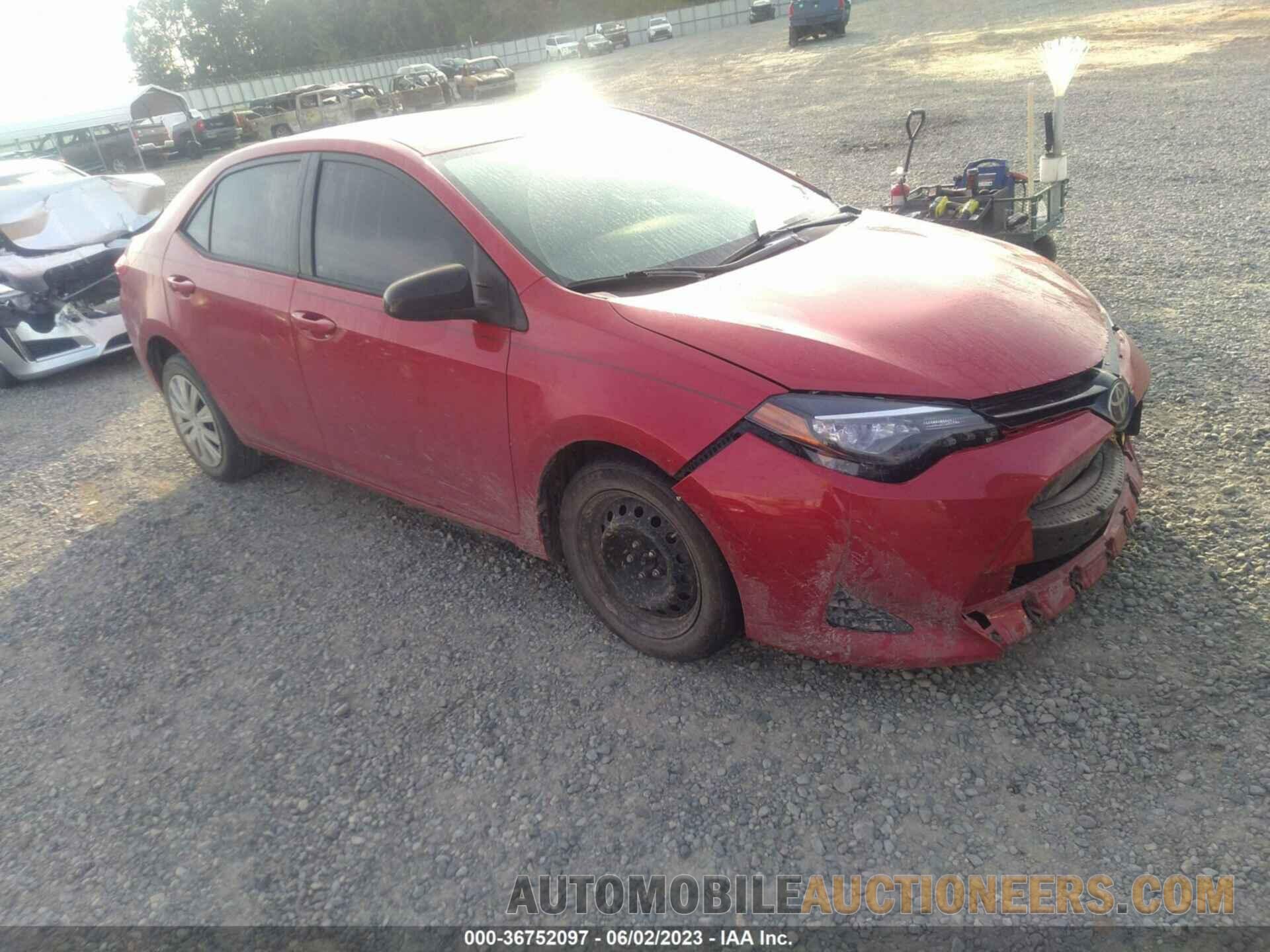 5YFBURHE9JP752112 TOYOTA COROLLA 2018