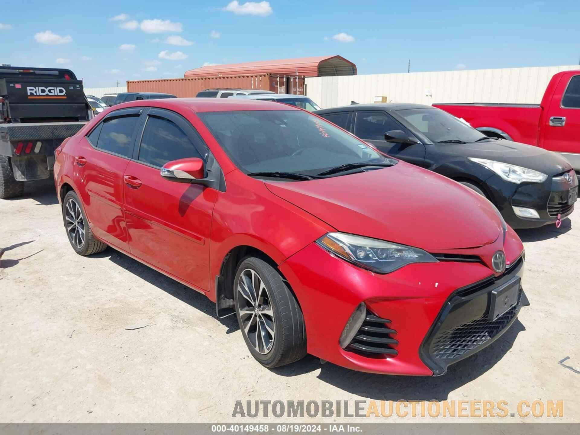 5YFBURHE9JP773848 TOYOTA COROLLA 2018