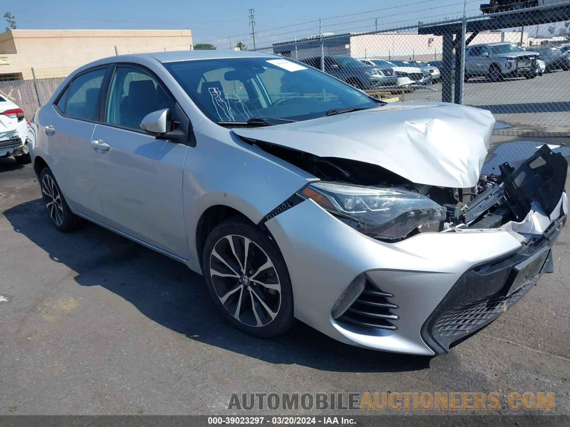 5YFBURHE9JP781271 TOYOTA COROLLA 2018