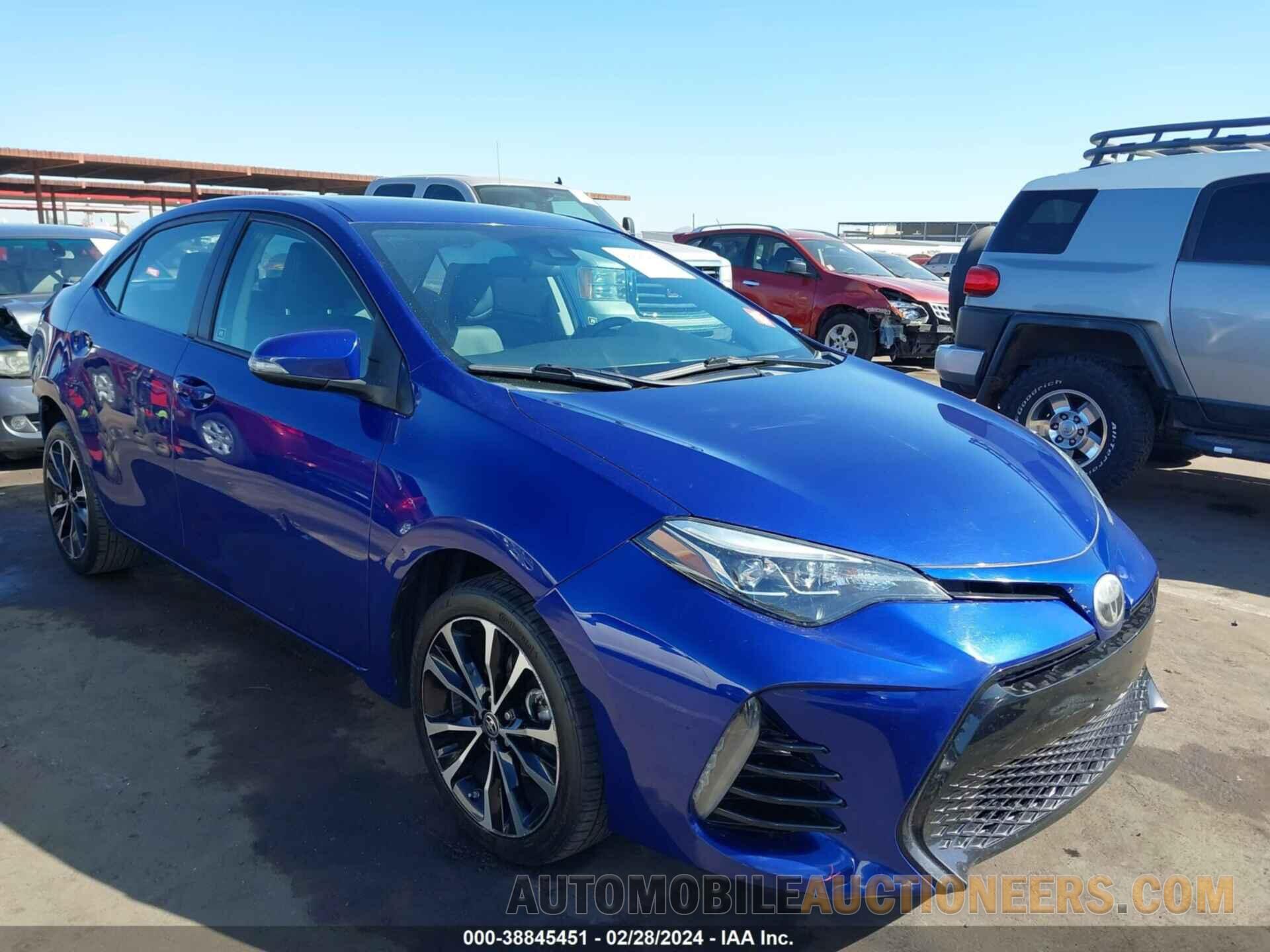 5YFBURHE9JP788589 TOYOTA COROLLA 2018