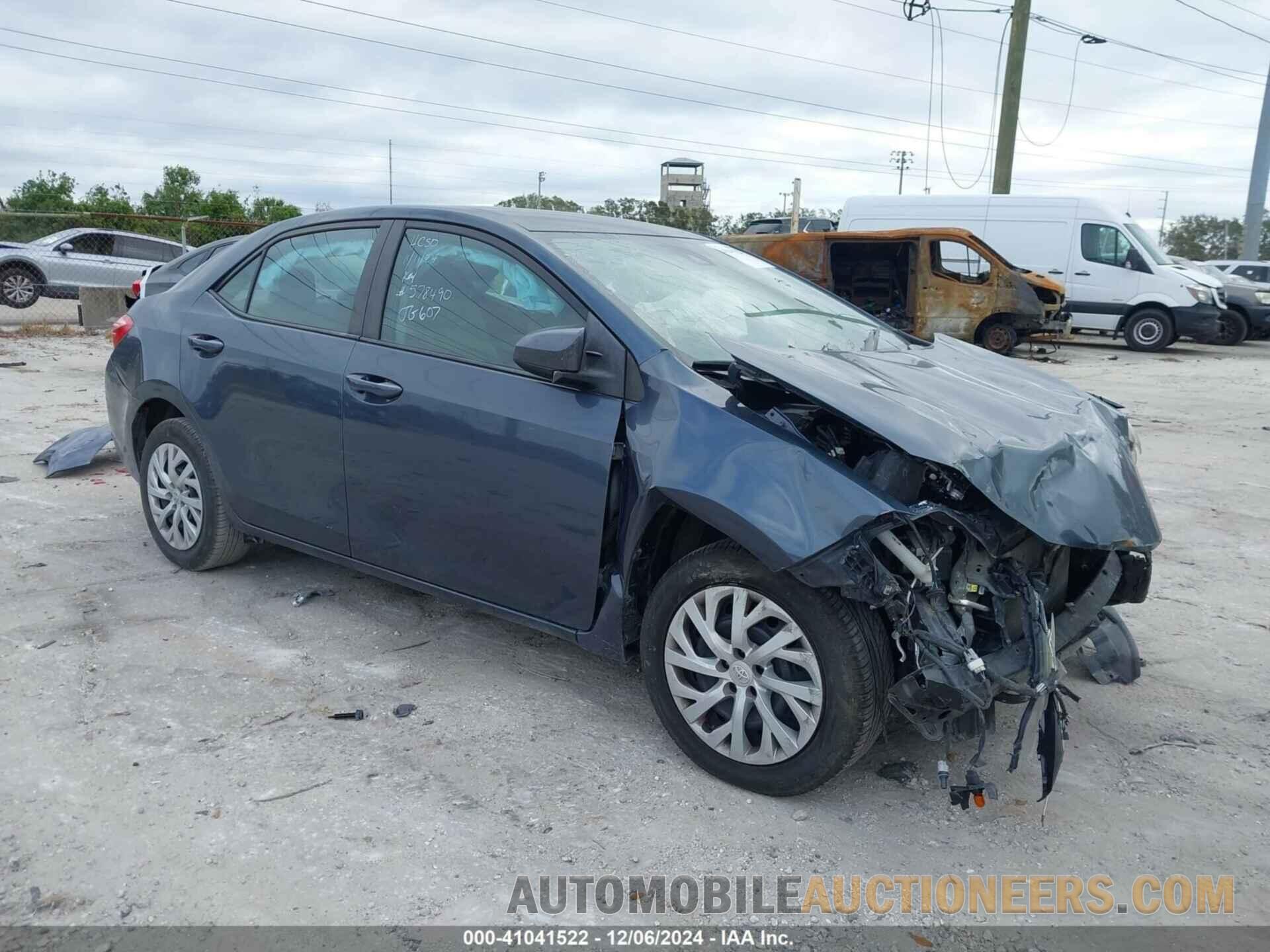 5YFBURHE9JP797812 TOYOTA COROLLA 2018