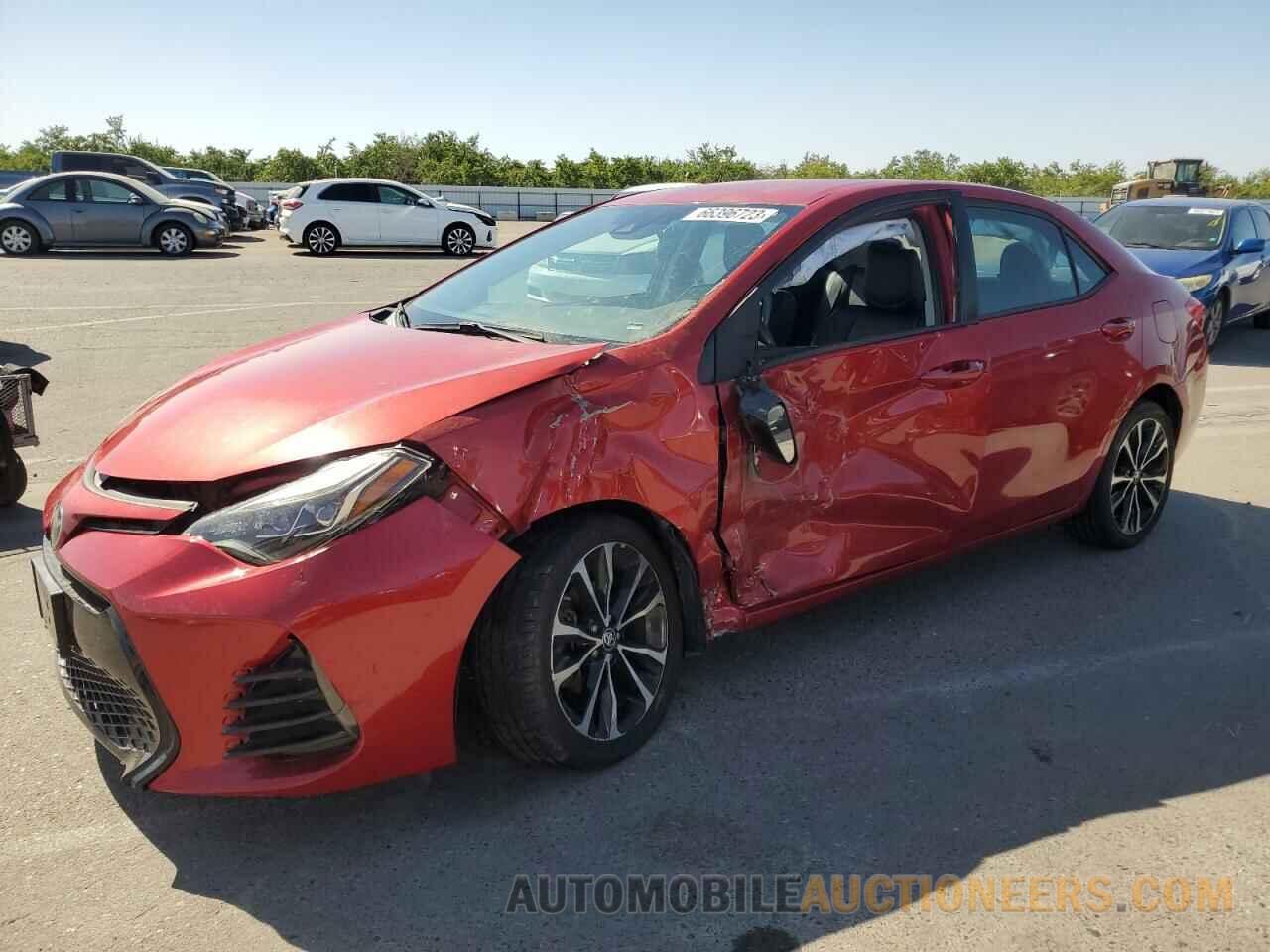 5YFBURHE9JP800434 TOYOTA COROLLA 2018