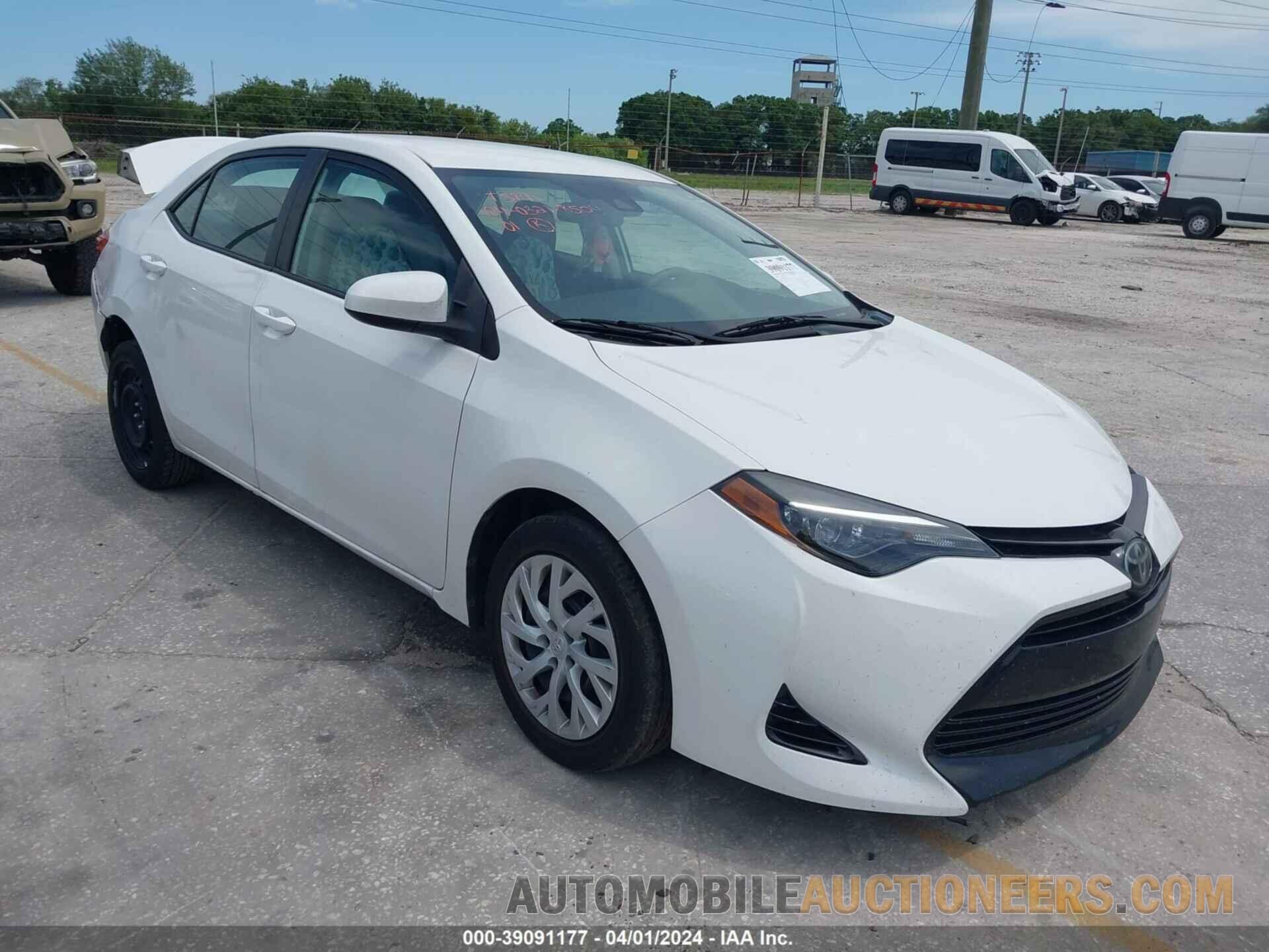 5YFBURHE9JP802510 TOYOTA COROLLA 2018