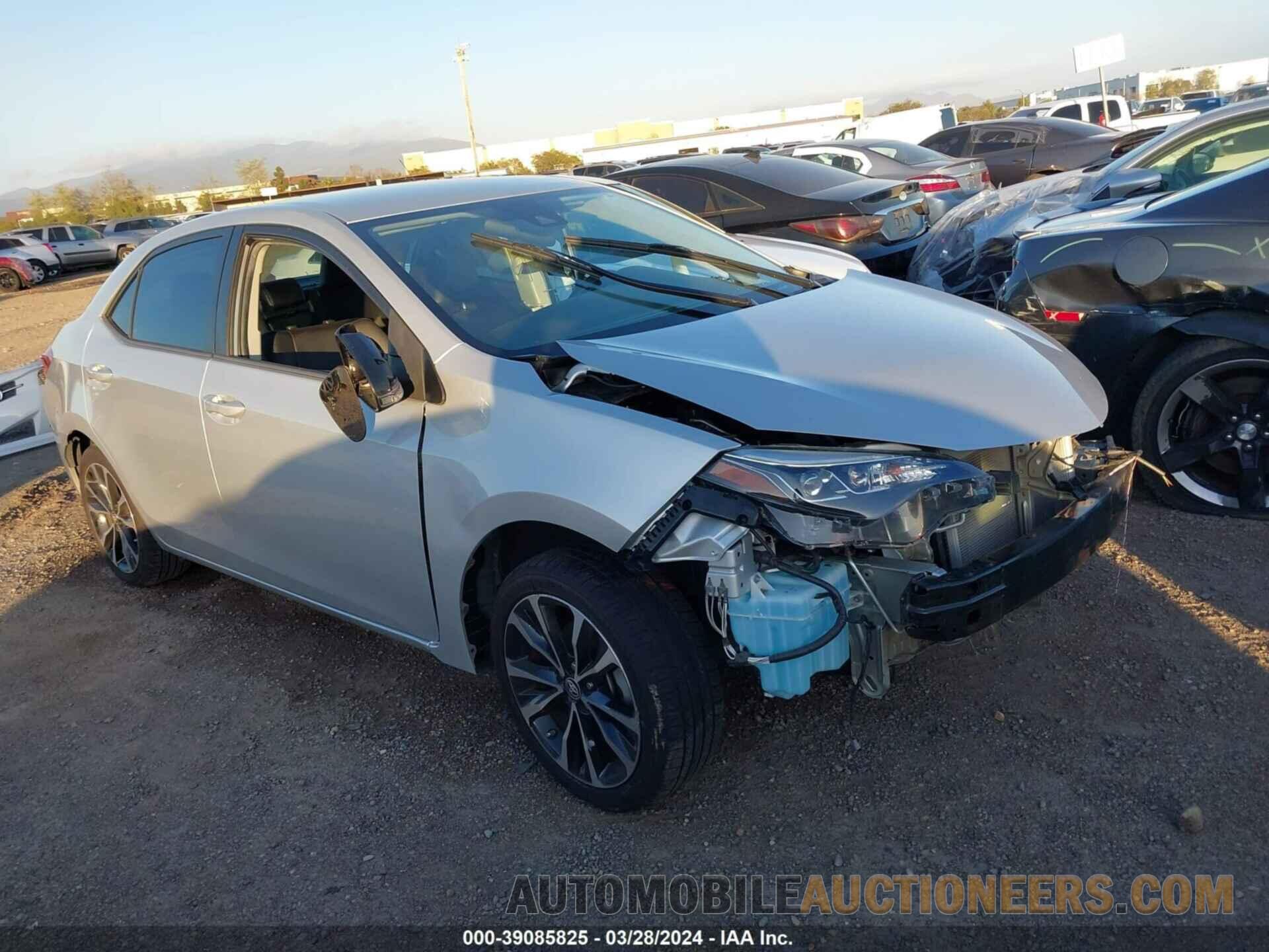 5YFBURHE9JP827293 TOYOTA COROLLA 2018