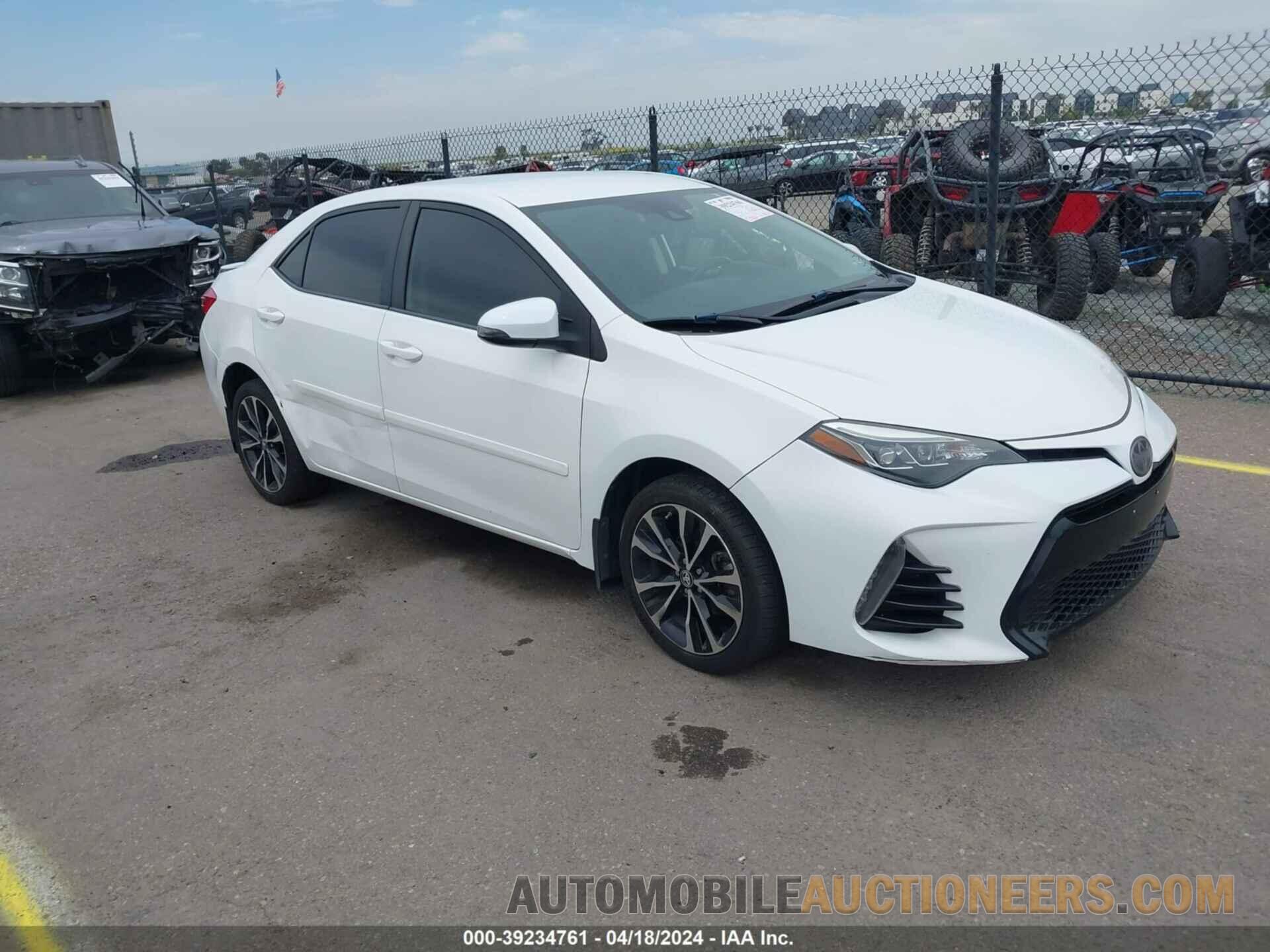 5YFBURHE9JP829805 TOYOTA COROLLA 2018