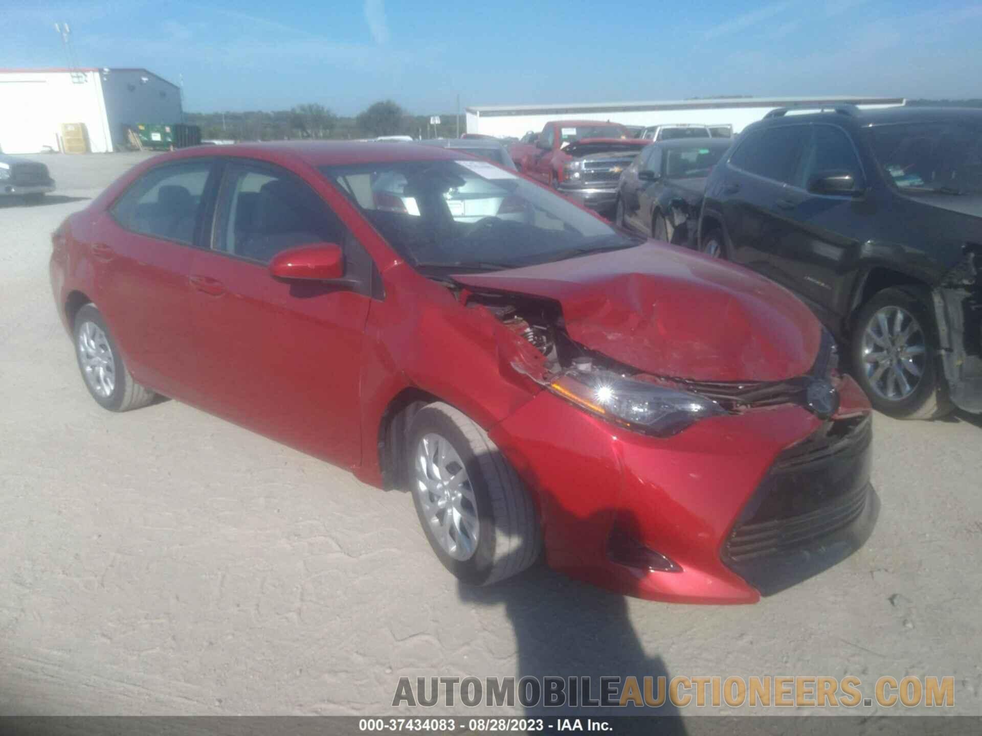 5YFBURHE9JP837001 TOYOTA COROLLA 2018