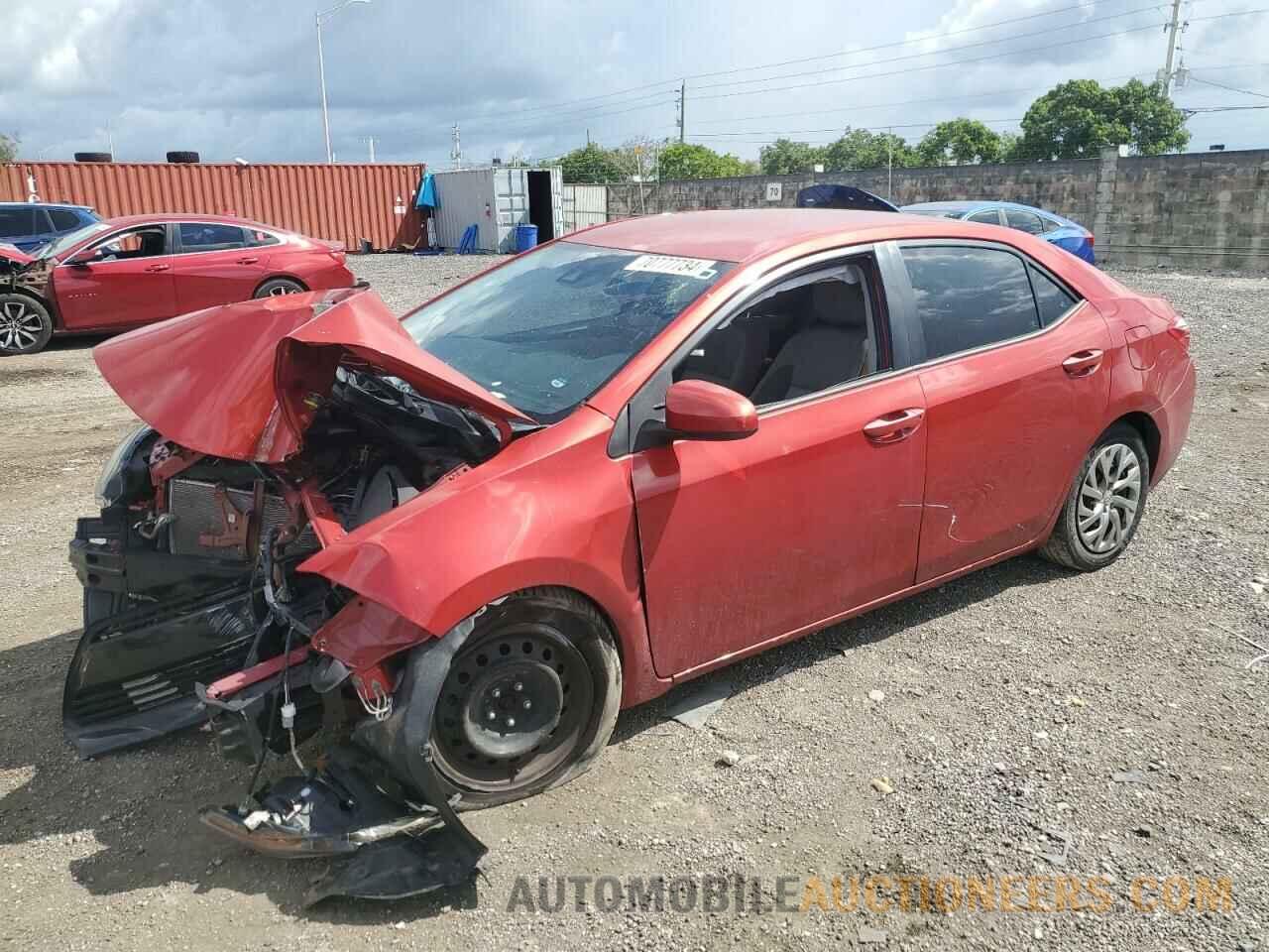 5YFBURHE9JP848290 TOYOTA COROLLA 2018