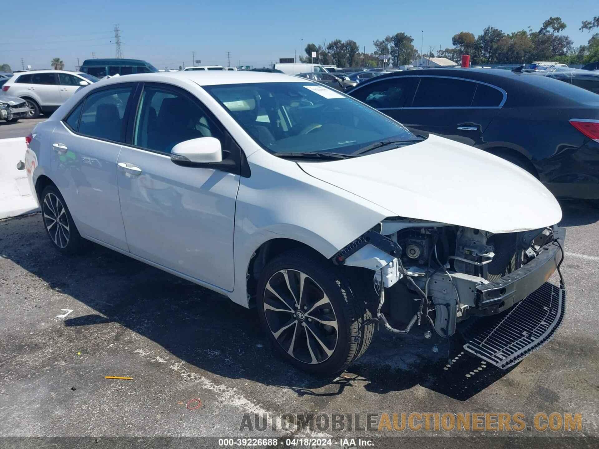 5YFBURHE9JP853411 TOYOTA COROLLA 2018