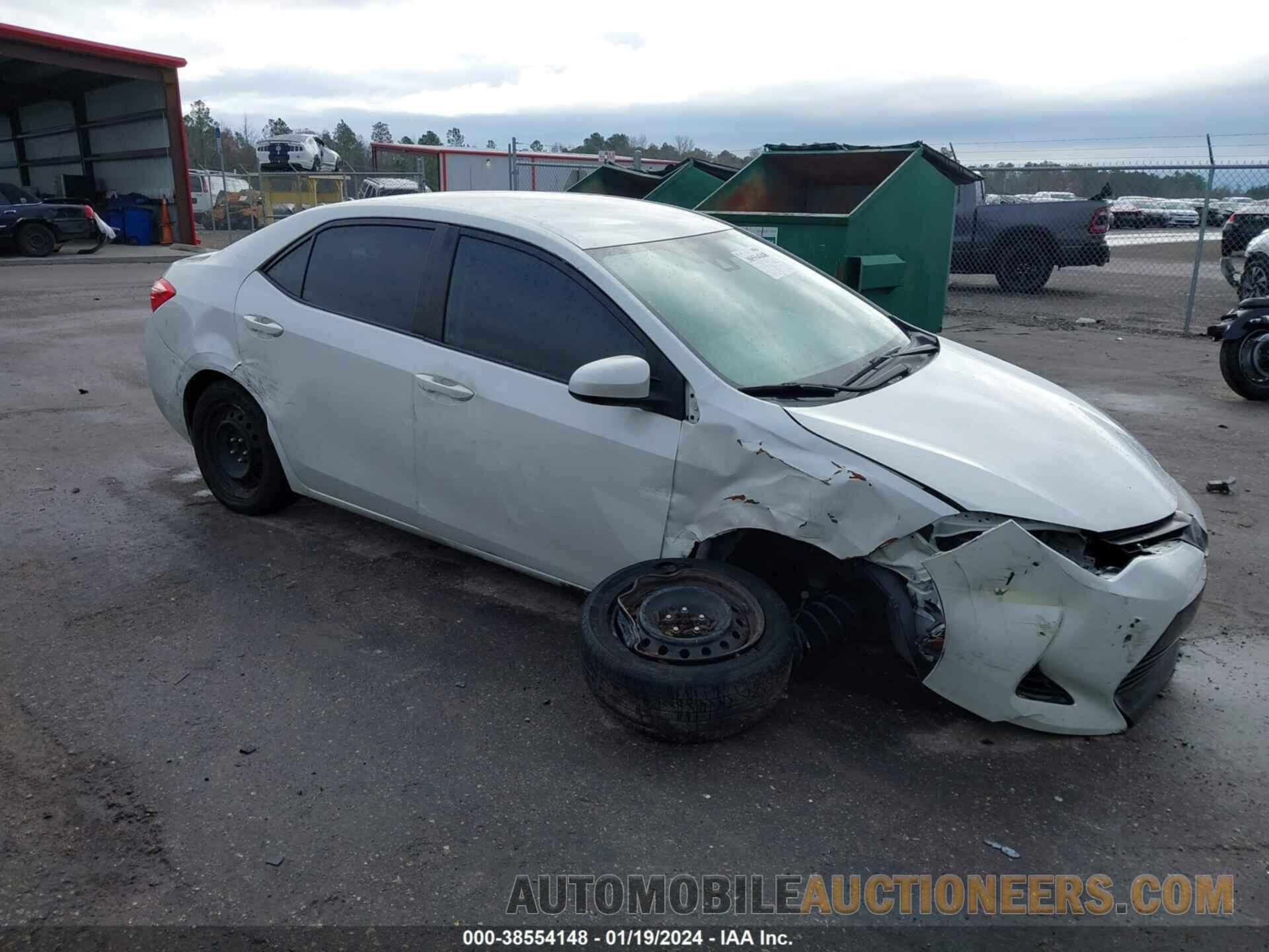 5YFBURHE9KP862384 TOYOTA COROLLA 2019