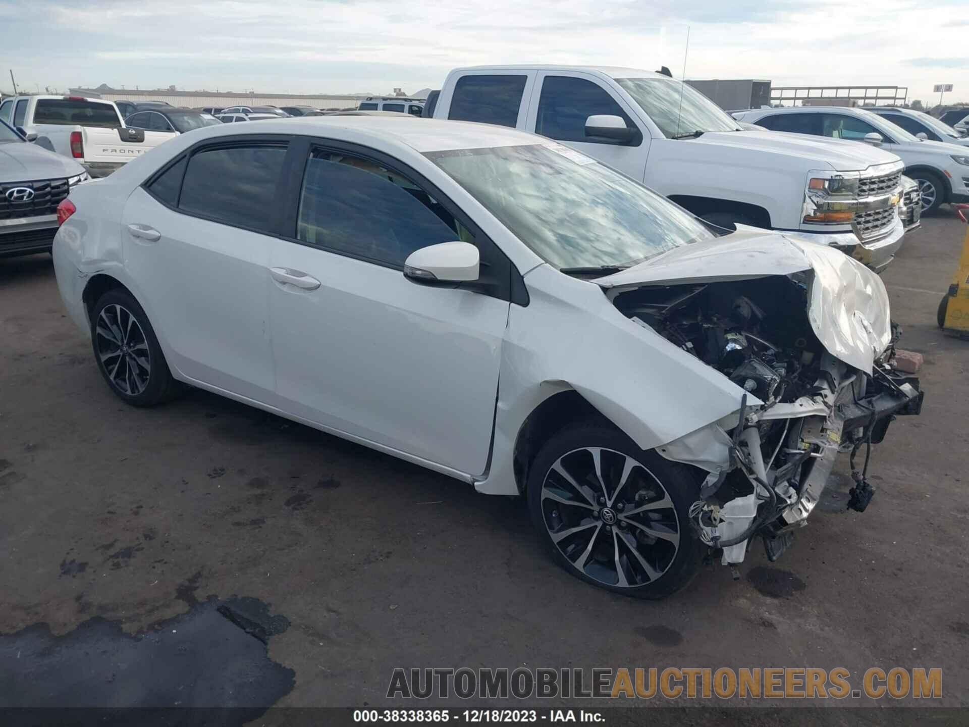 5YFBURHE9KP887740 TOYOTA COROLLA 2019