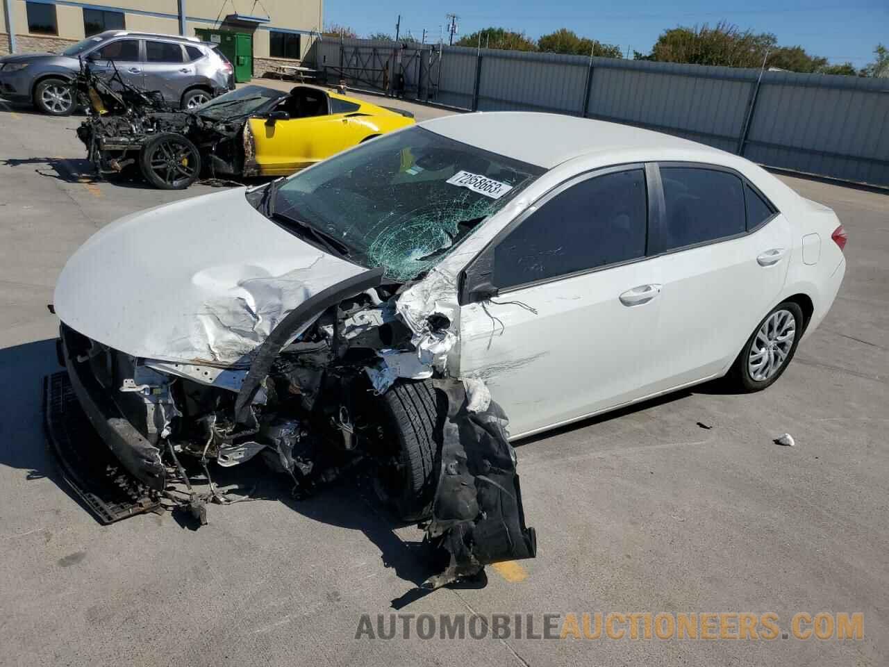 5YFBURHE9KP907274 TOYOTA COROLLA 2019